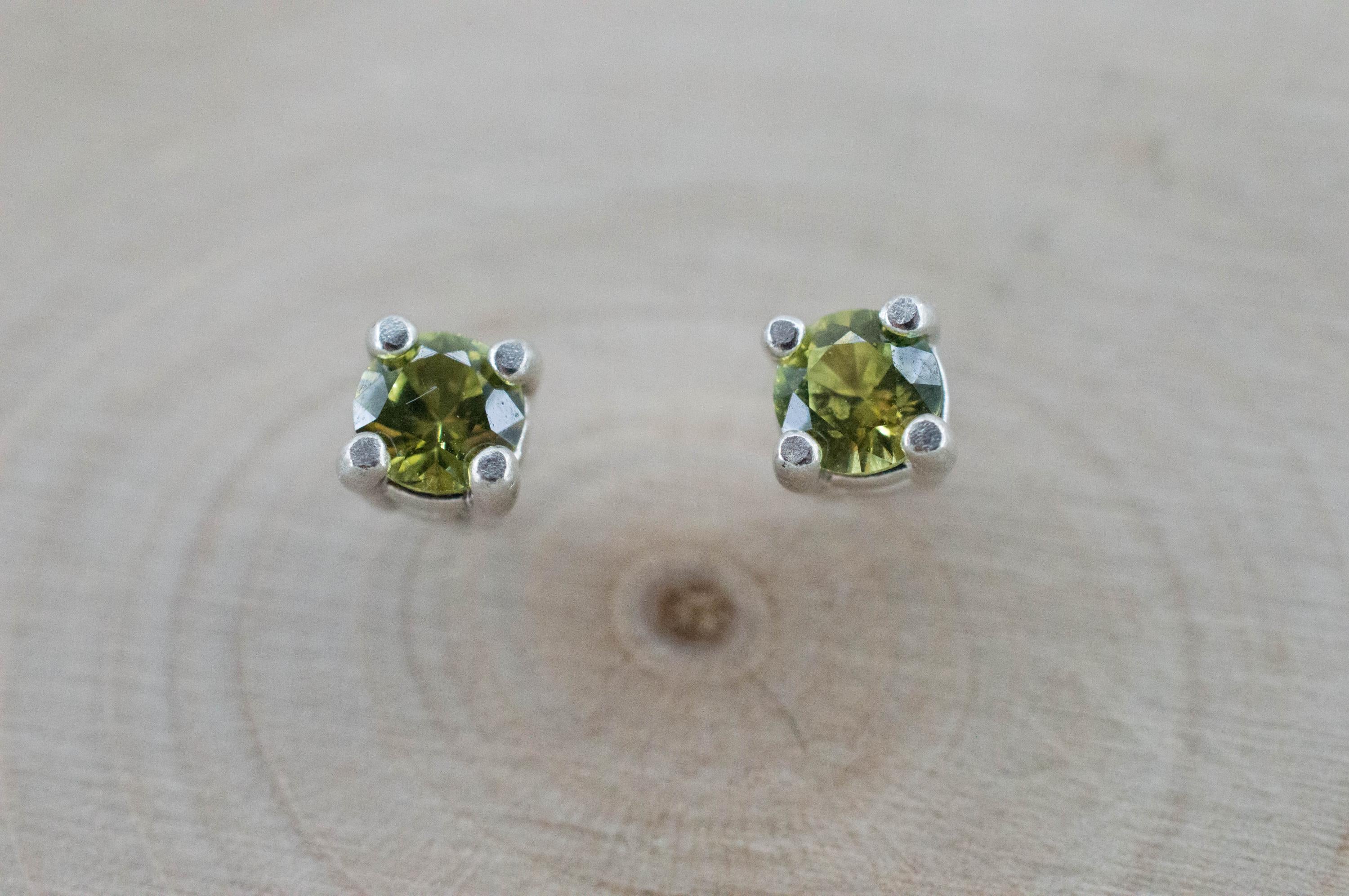 Biashara Sapphire Earrings, Natural Untreated Kenya Sapphire; 0.450cts - Mark Oliver Gems