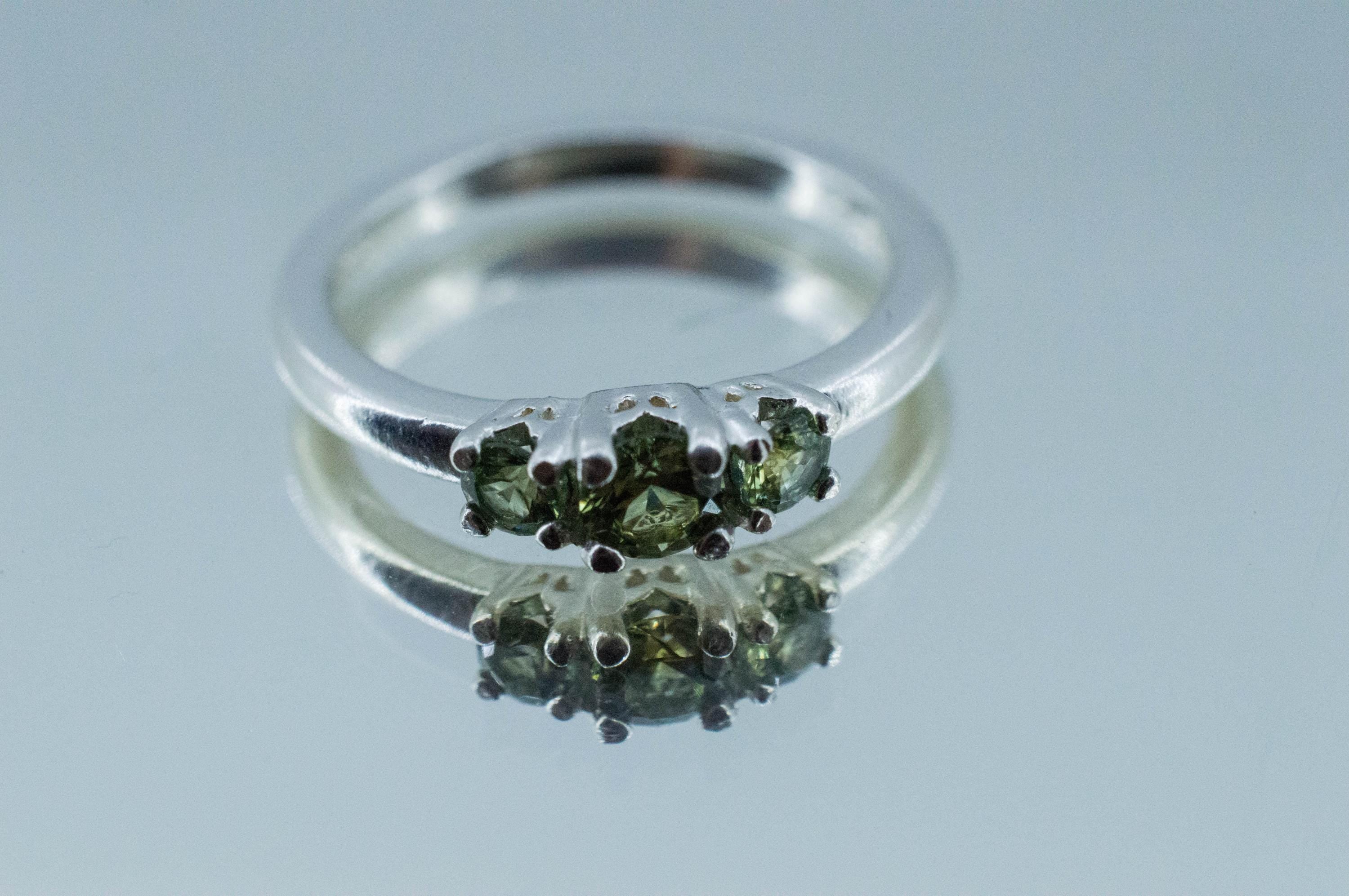 Biashara Sapphire Ring, Natural Untreated Kenya Sapphire; 0.550cts