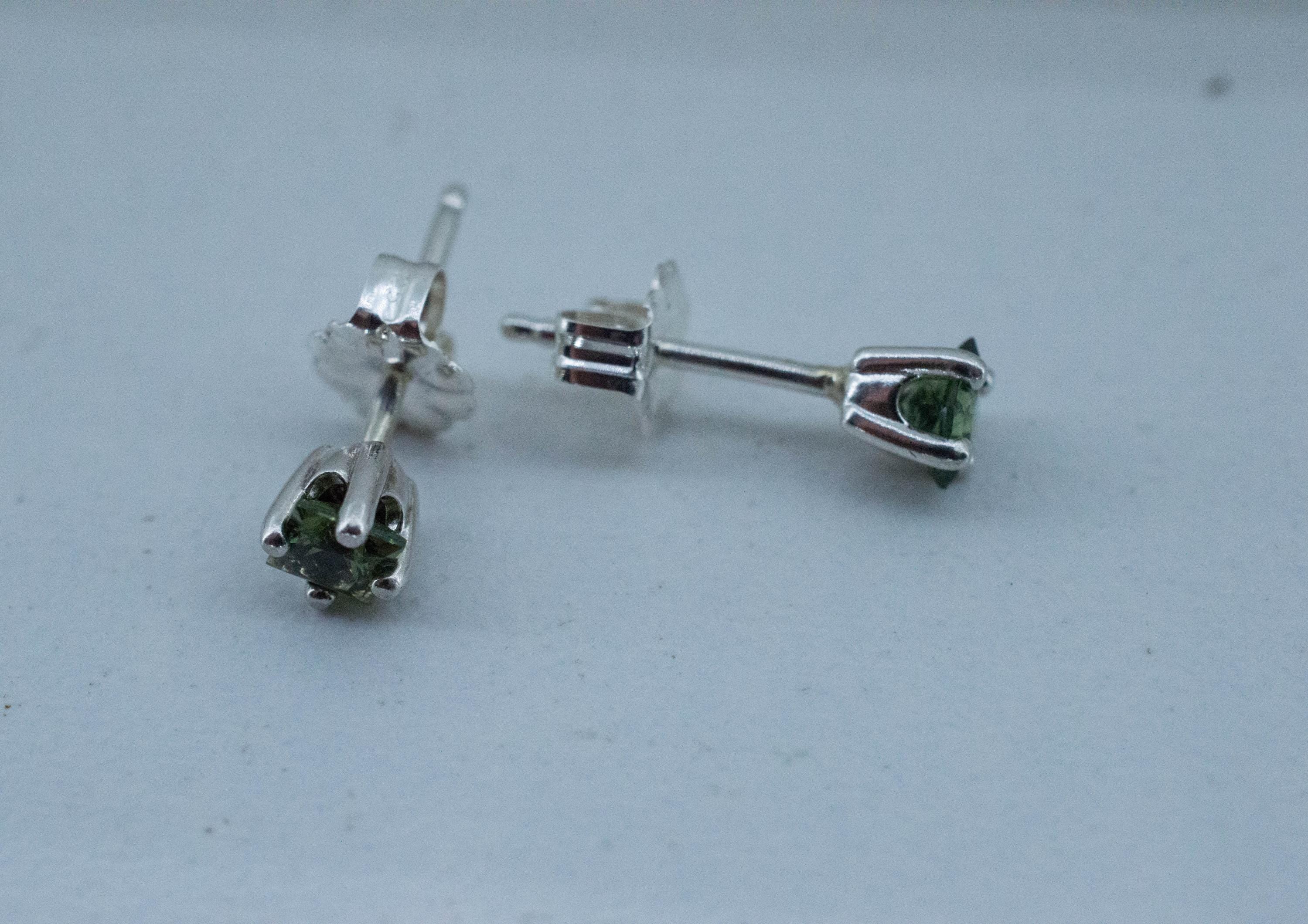 Biashara Sapphire Earrings, Natural Untreated Kenya Sapphire; 0.500cts - Mark Oliver Gems