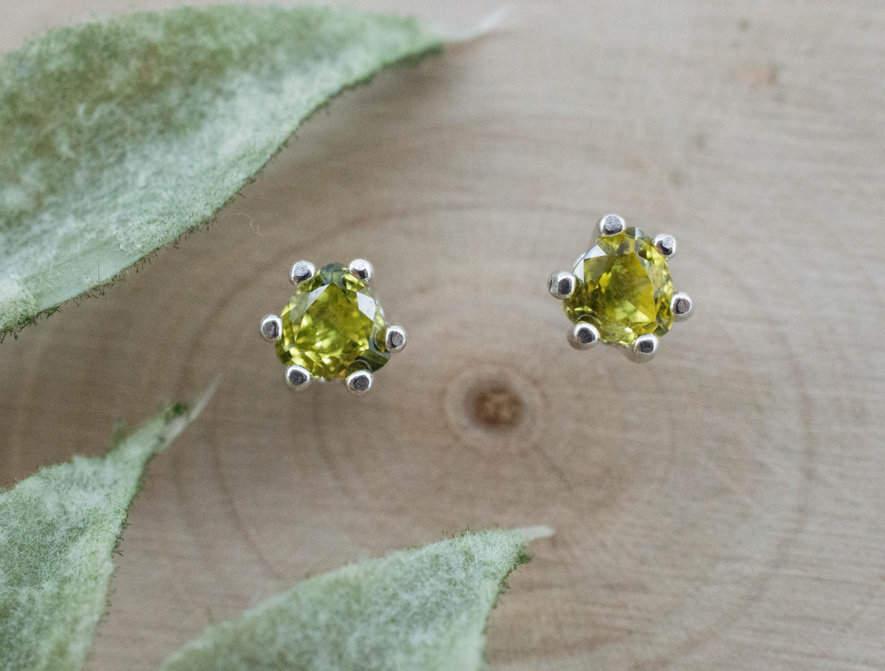 Biashara Sapphire Earrings, Natural Untreated Kenya Sapphire; 0.590cts - Mark Oliver Gems