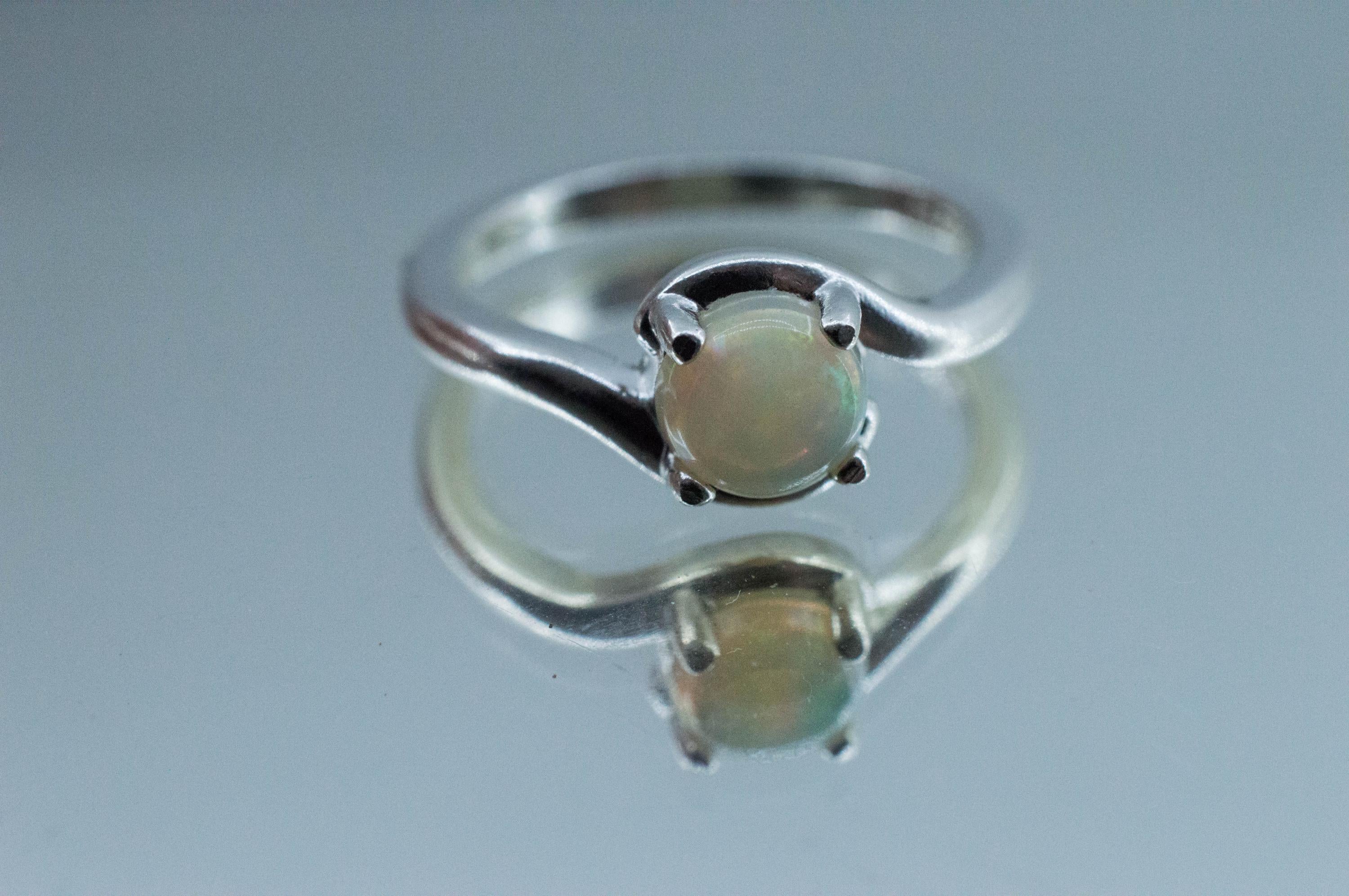 Opal Ring, Natural Untreated Australian Opal; 0.620cts - Mark Oliver Gems