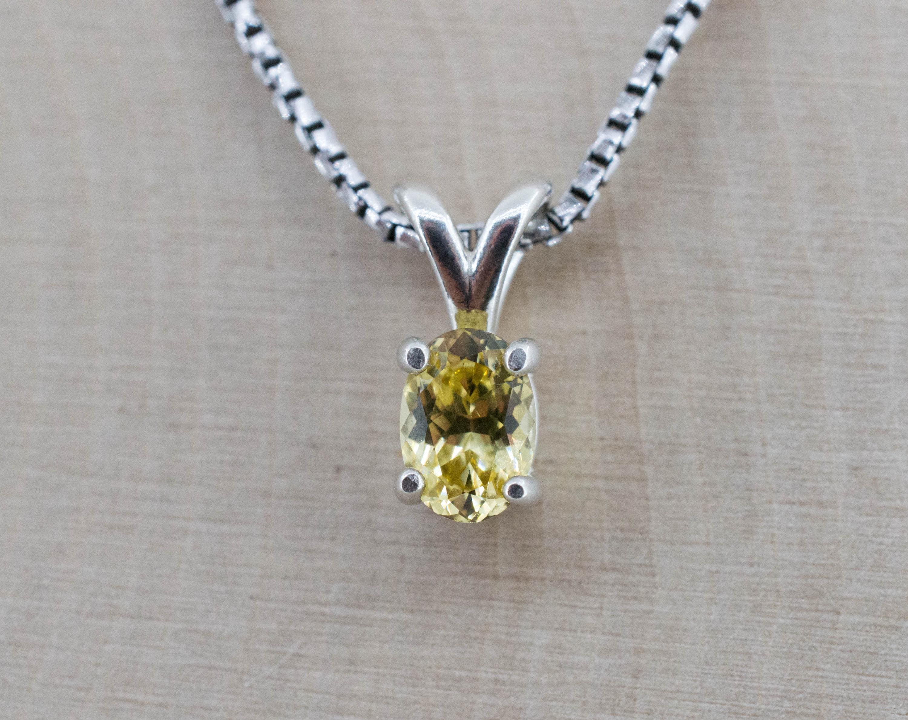 Grossular Garnet Pendant; Natural Untreated Tanzania Garnet; 0.855cts - Mark Oliver Gems