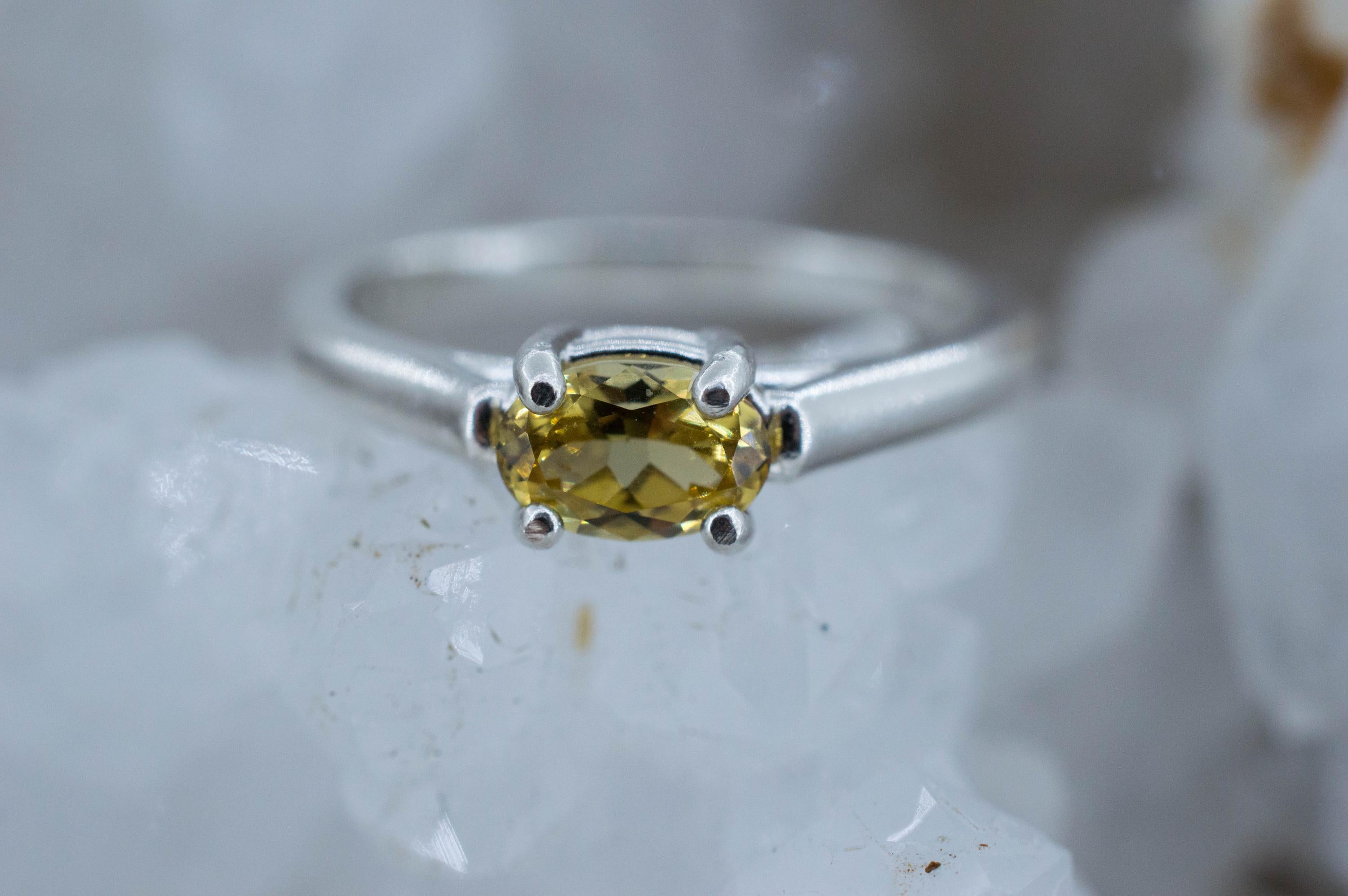 Grossular Garnet Ring, Natural Untreated Tanzania Garnet; 0.685cts - Mark Oliver Gems