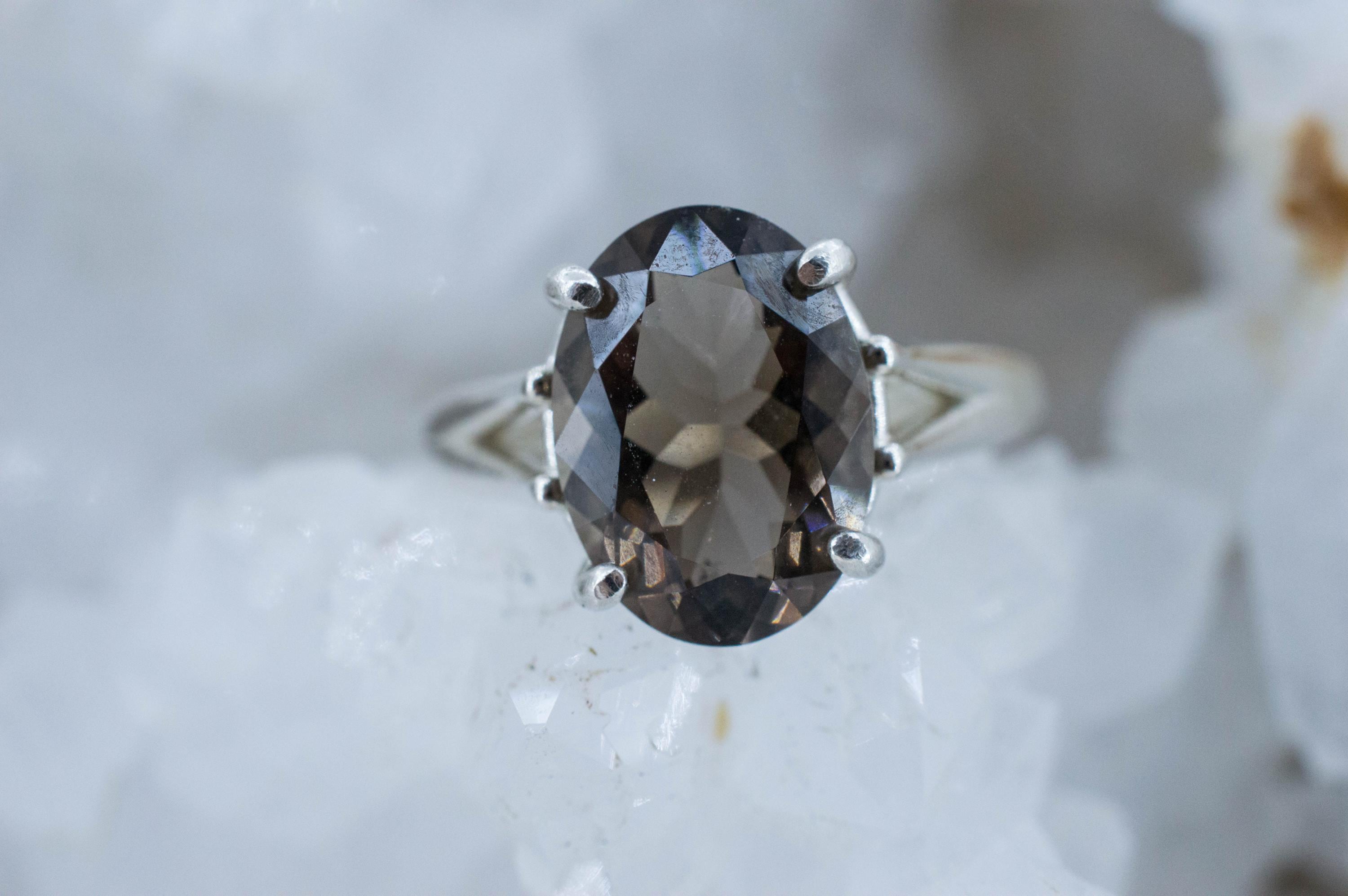 Colombianite Ring; Natural Untreated Colombia Pseudotektite; 2.995cts - Mark Oliver Gems