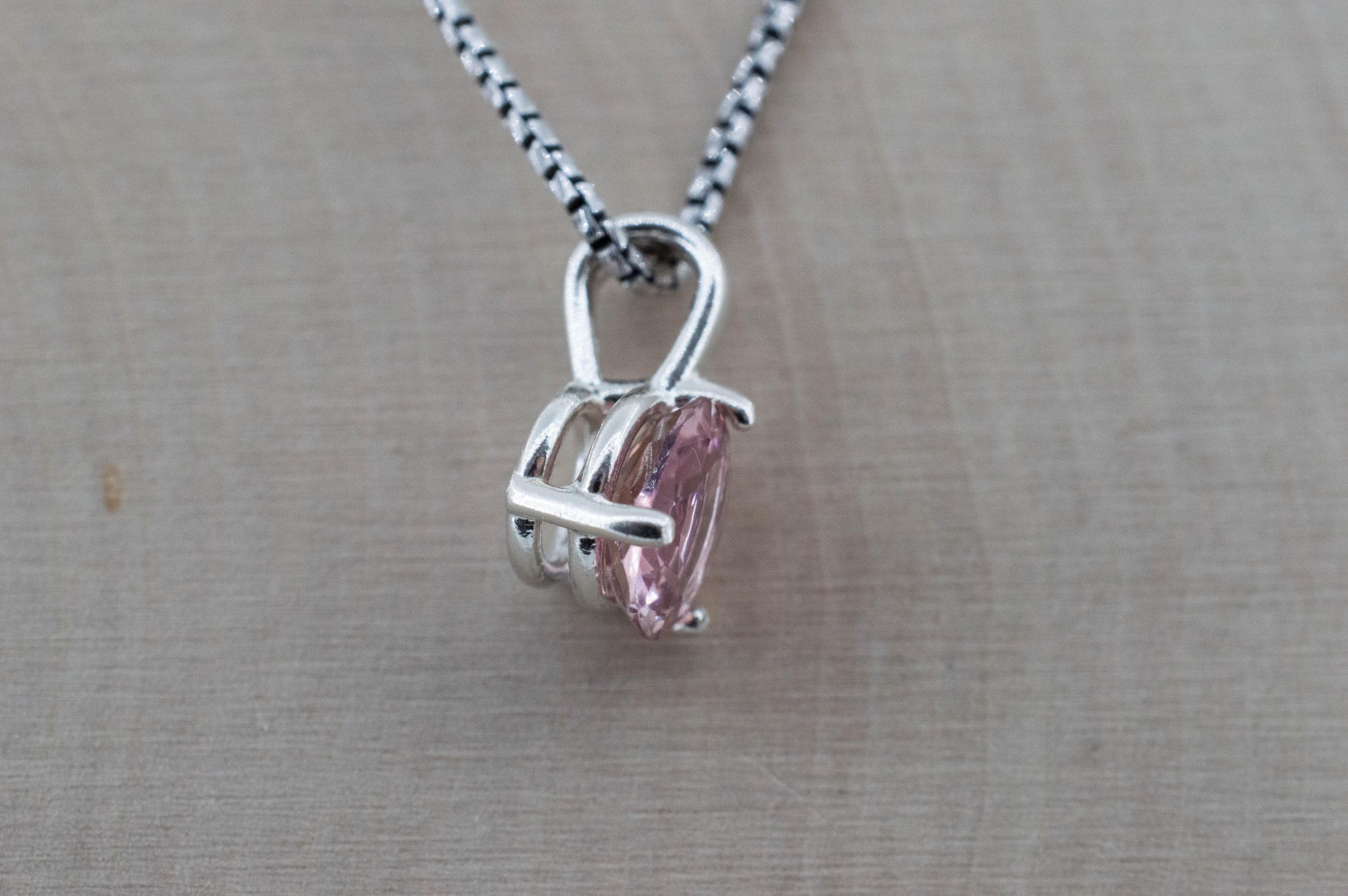 Pink Tourmaline Pendant; Natural Untreated Brazil Tourmaline; 1.755cts - Mark Oliver Gems