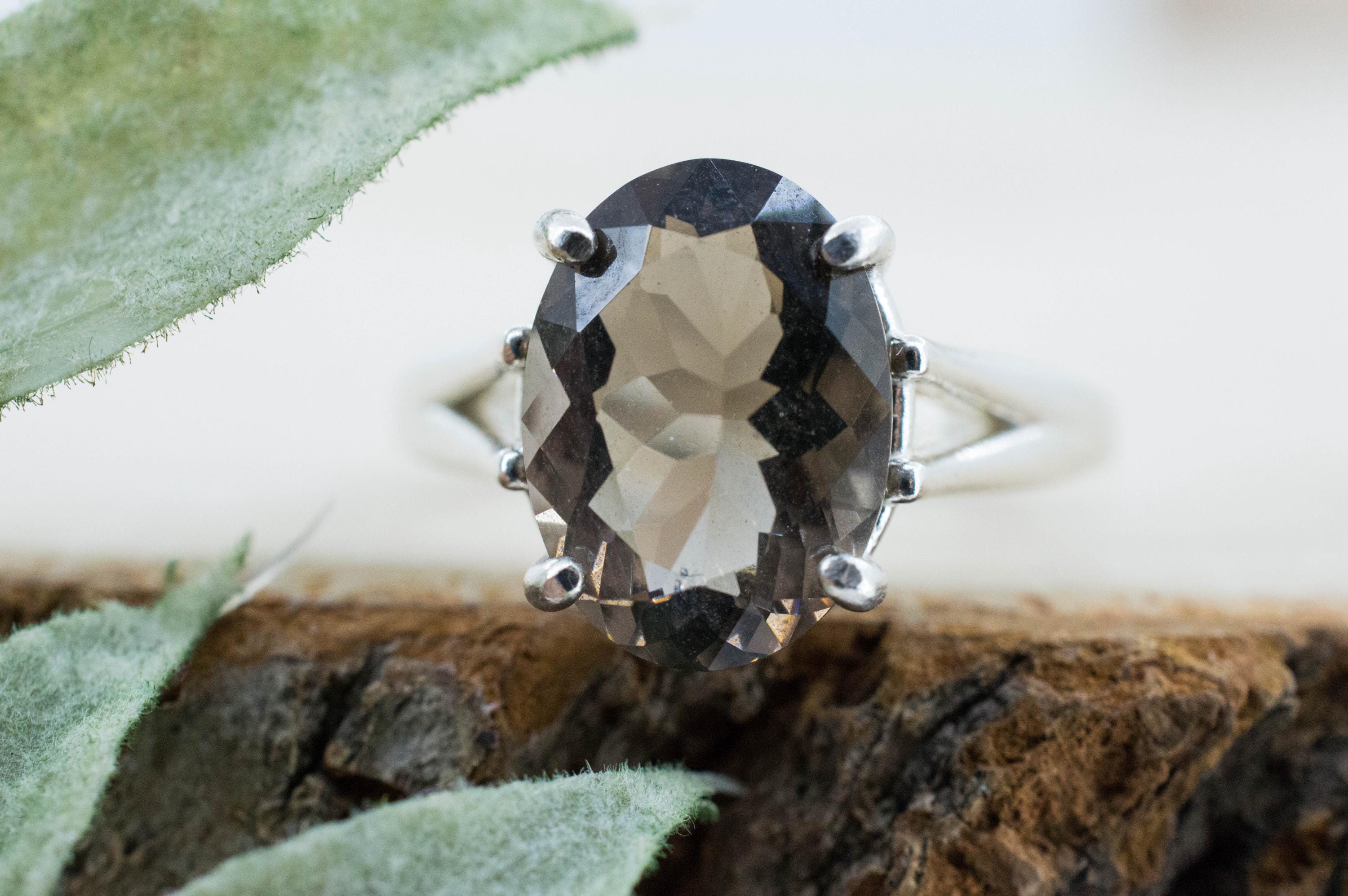 Colombianite Ring; Natural Untreated Colombia Pseudotektite; 2.995cts - Mark Oliver Gems