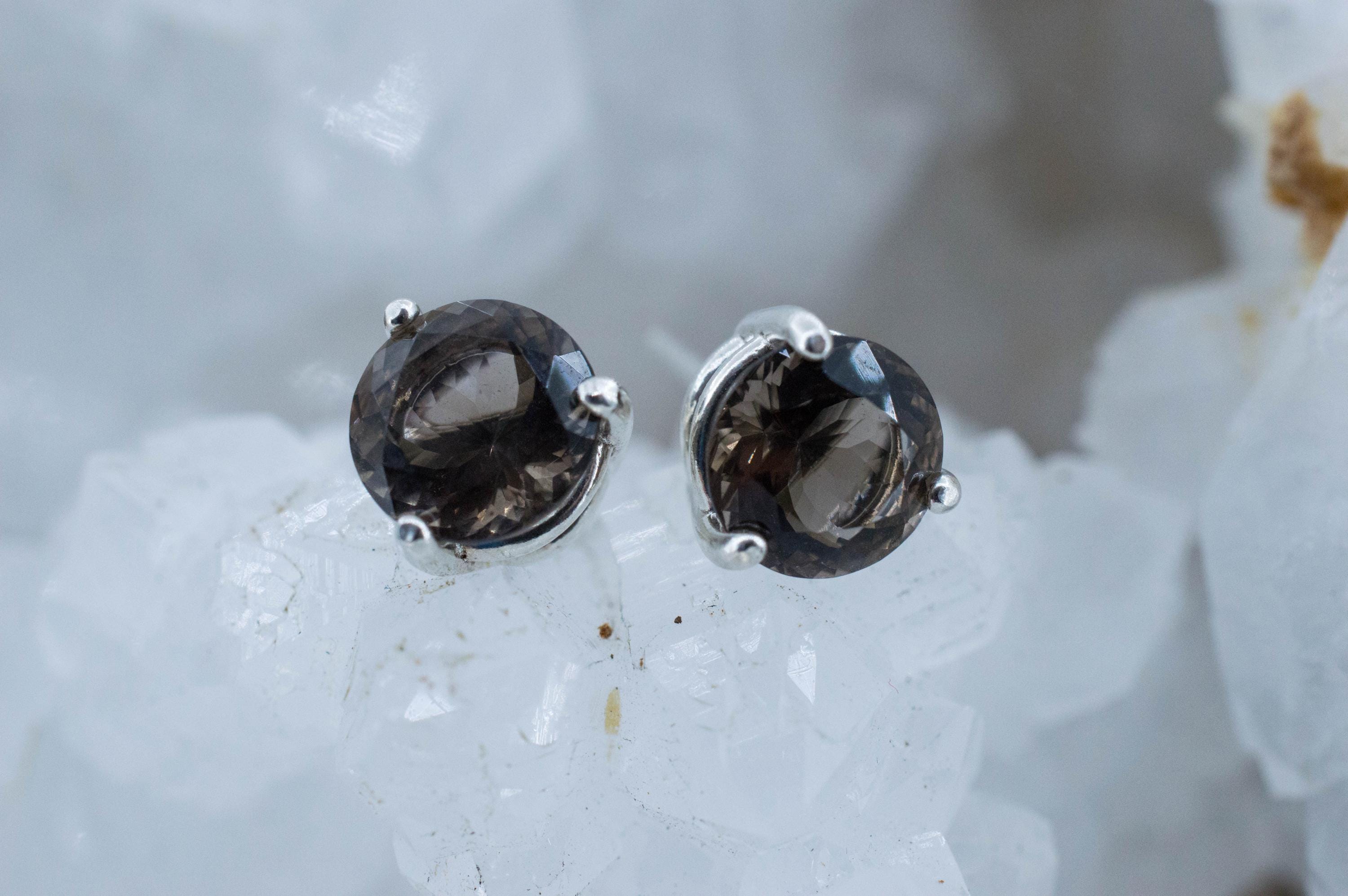 Colombianite Earrings; Natural Untreated Colombia Pseudotektite; 2.070cts - Mark Oliver Gems