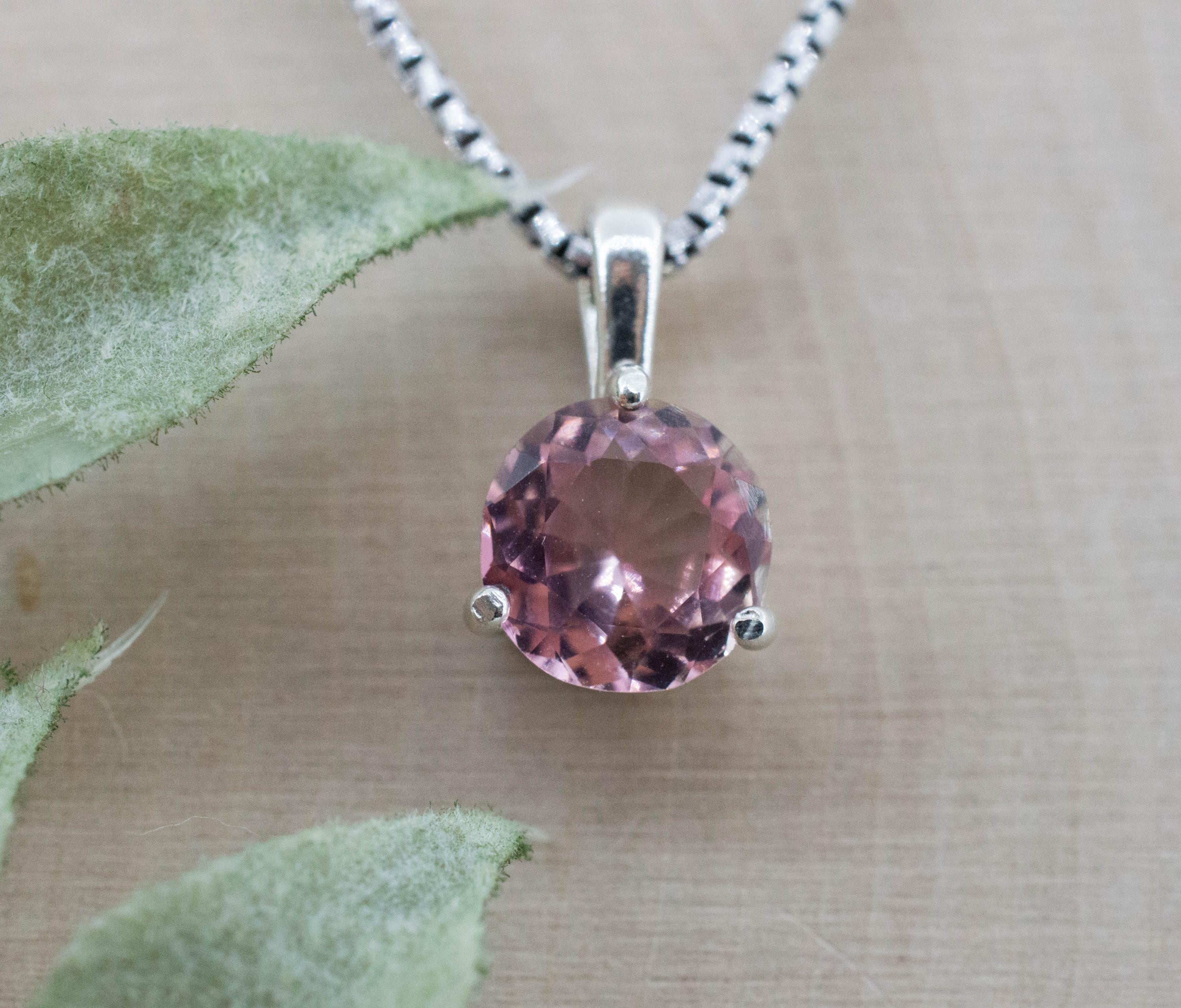 Pink Tourmaline Pendant; Natural Untreated Brazil Tourmaline; 1.755cts - Mark Oliver Gems