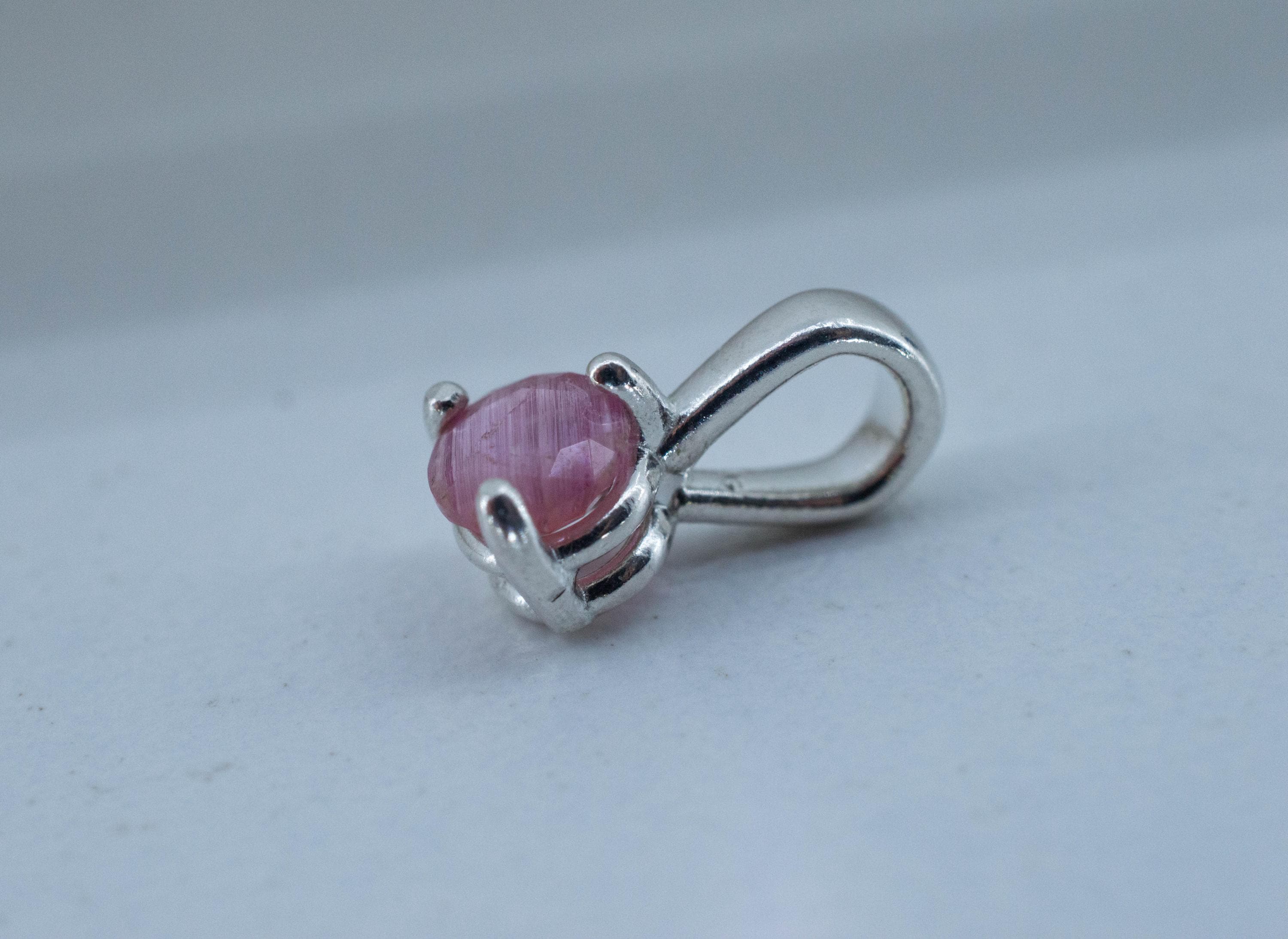 Pezzottaite Pendant, Natural Untreated Madagascar Pezzottaite; 0.440cts - Mark Oliver Gems
