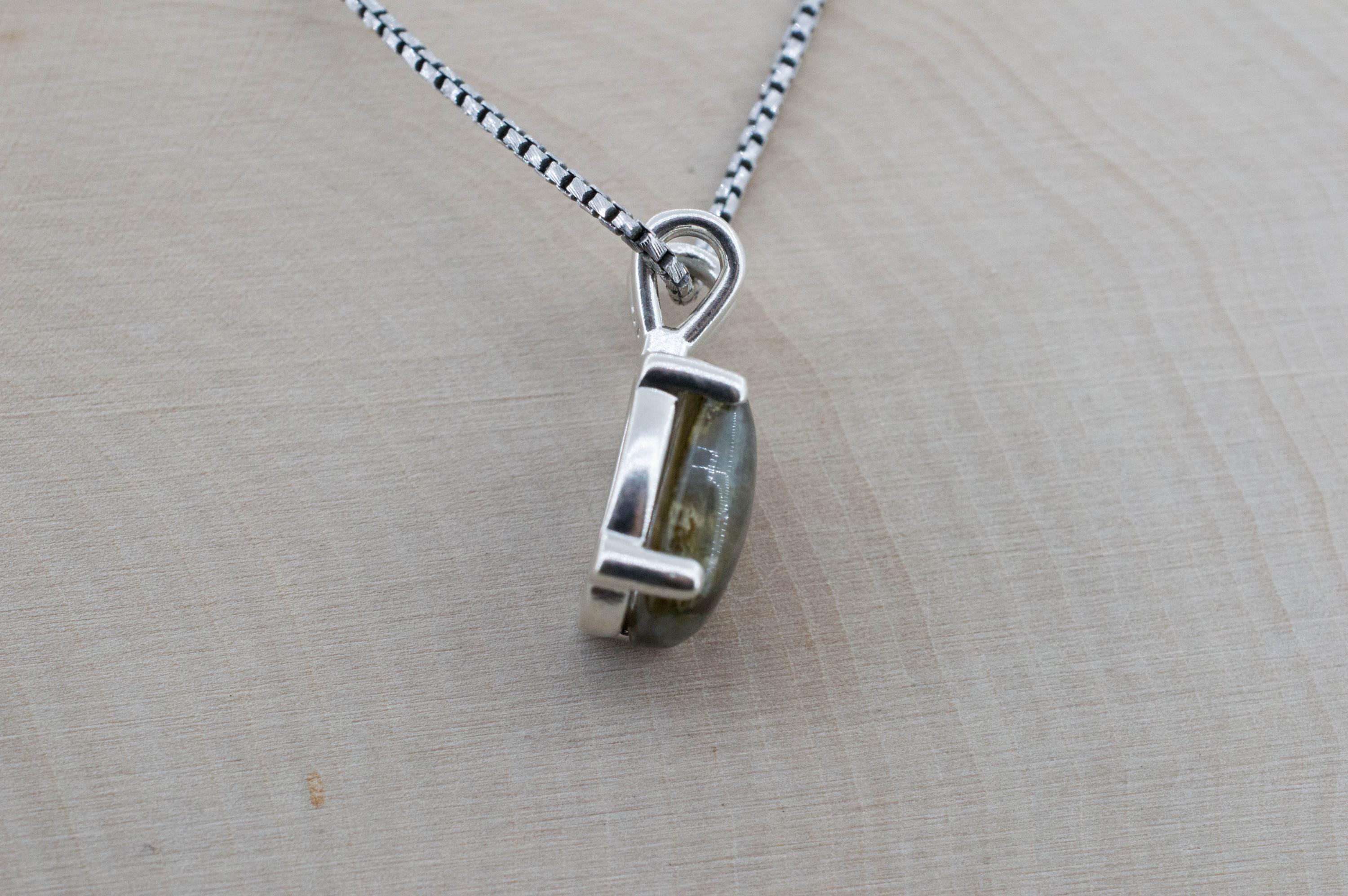 Labradorite Pendant; Natural Untreated Madagascar Labradorite; 4.960cts - Mark Oliver Gems