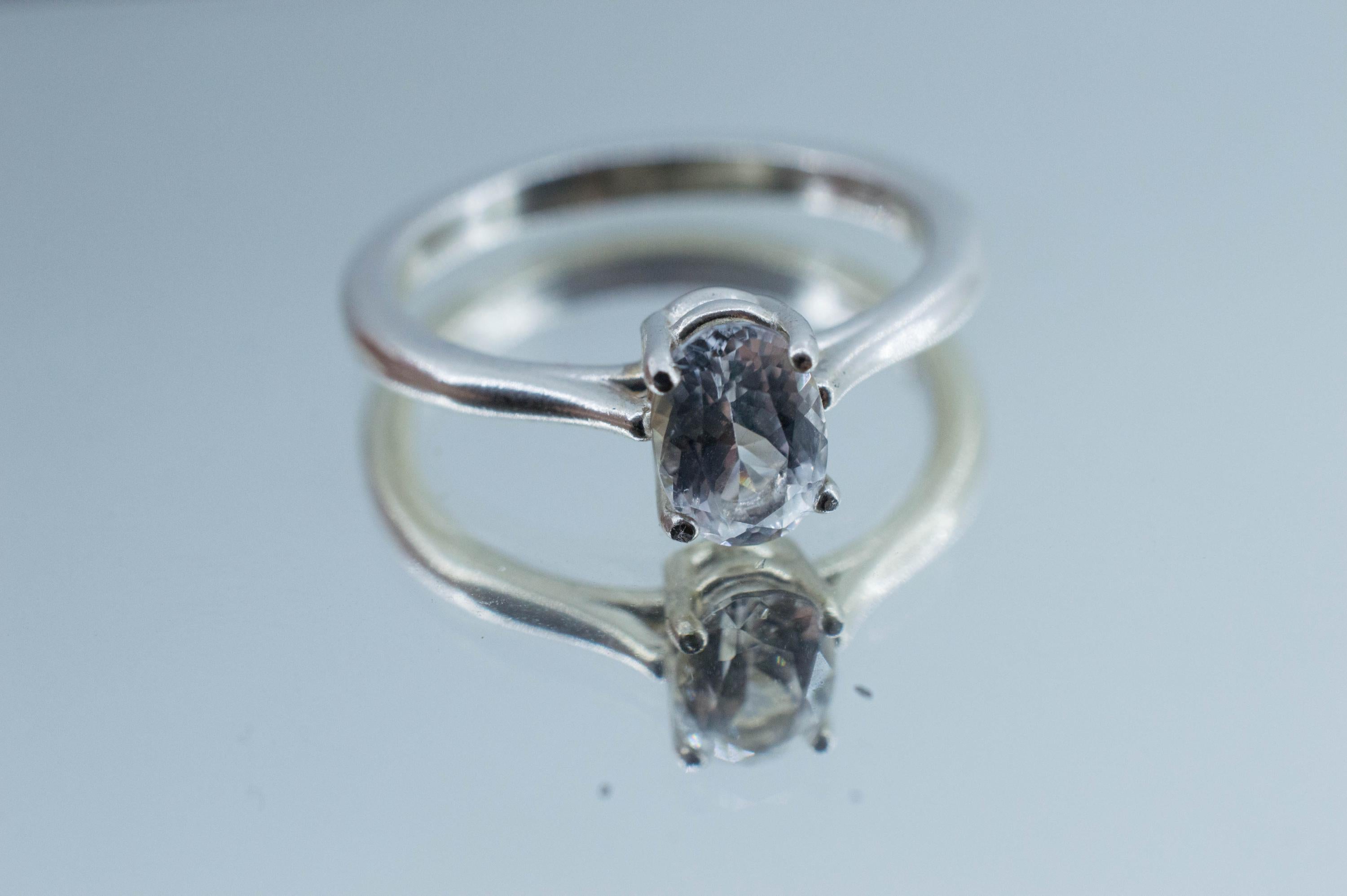 Phenakite Ring; Natural Untreated Ukraine Phenakite; 0.800cts - Mark Oliver Gems
