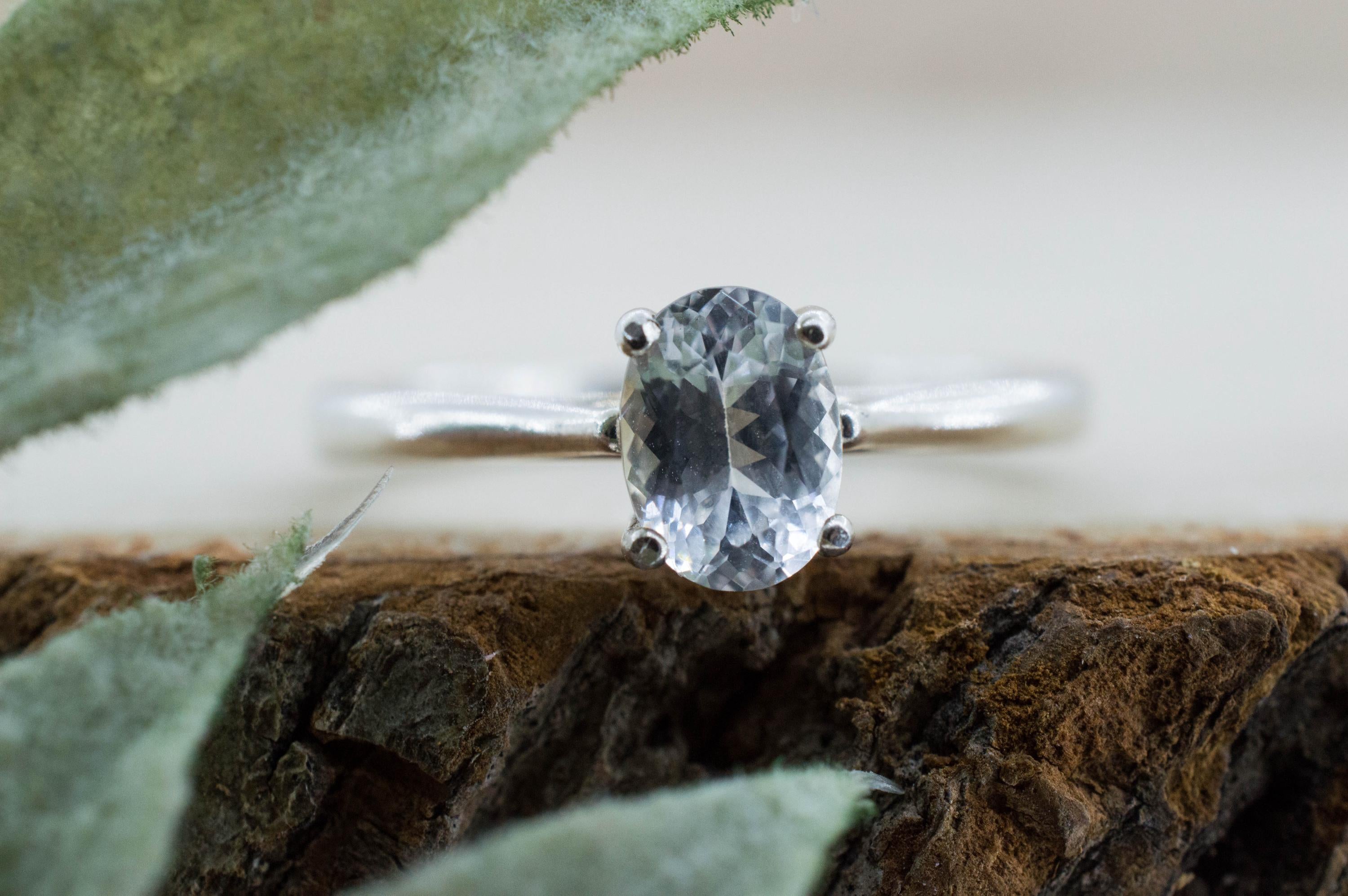 Phenakite Ring; Natural Untreated Ukraine Phenakite; 0.800cts - Mark Oliver Gems