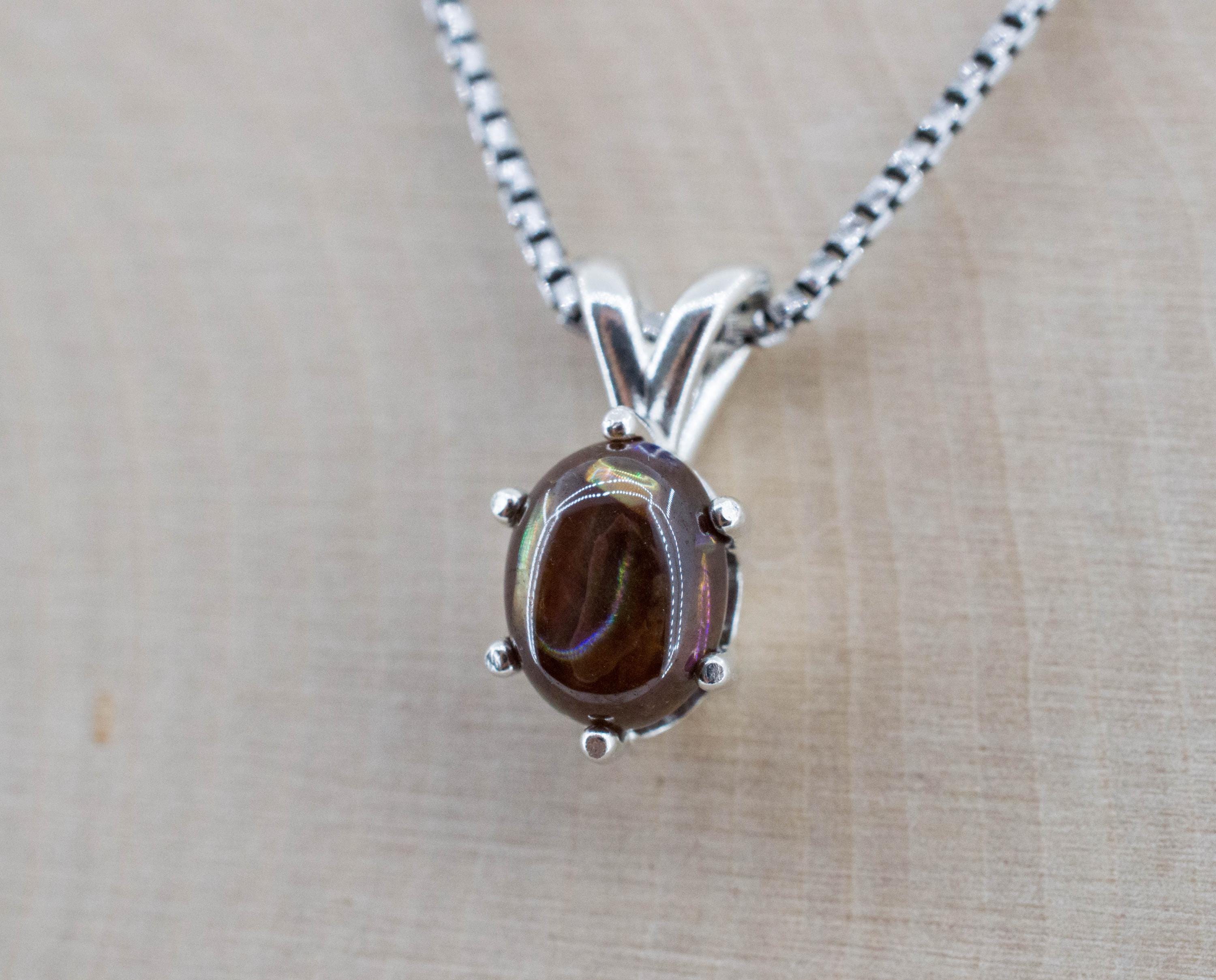 Rainbow Garnet Pendant, Natural Untreated Japan Andradite Garnet; 3.130cts - Mark Oliver Gems
