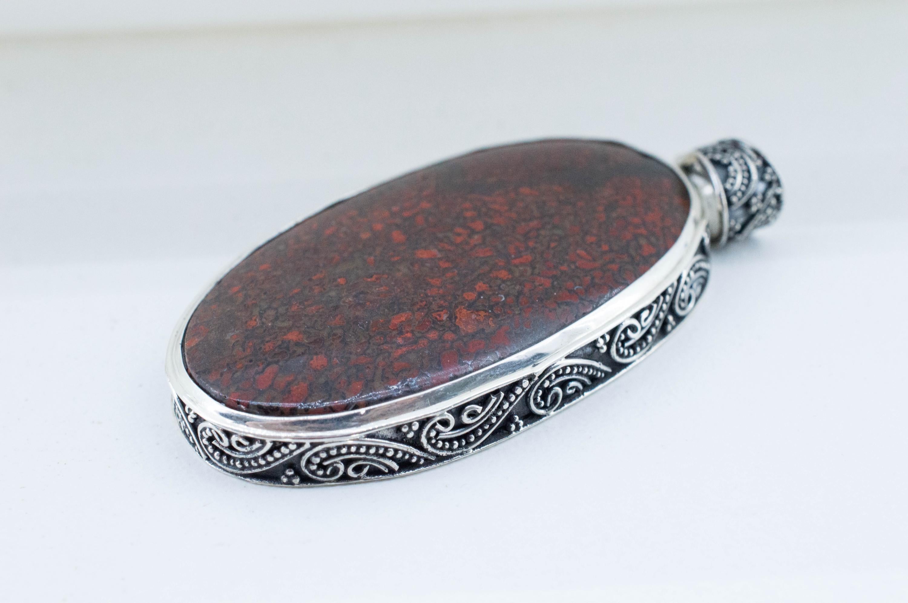 Dinosaur Bone Pendant; Natural Untreated Utah Dino Bone; 46x28mm