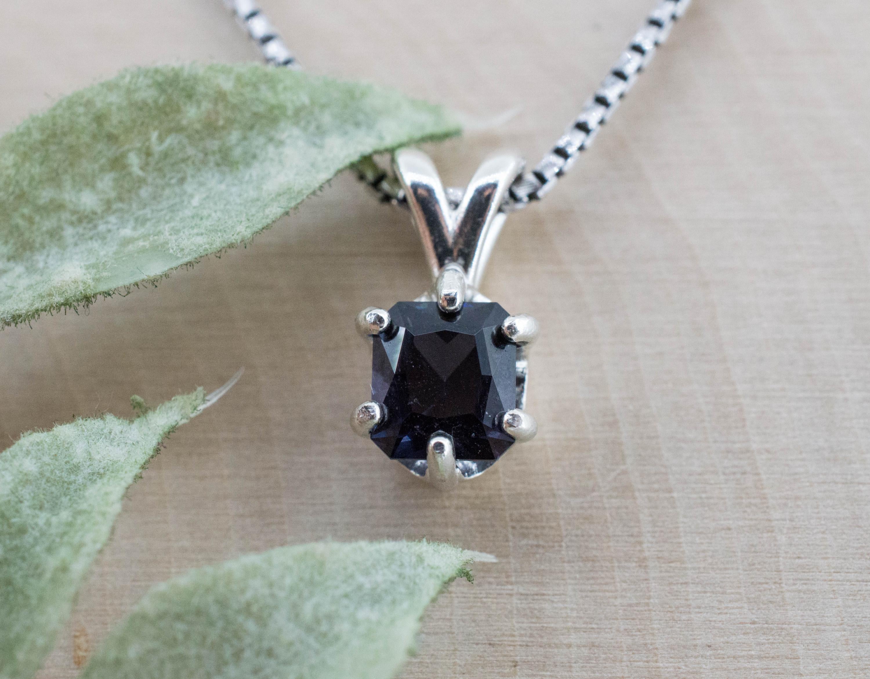 Color Change Spinel Pendant; Natural Untreated Sri Lanka Spinel; 1.470cts