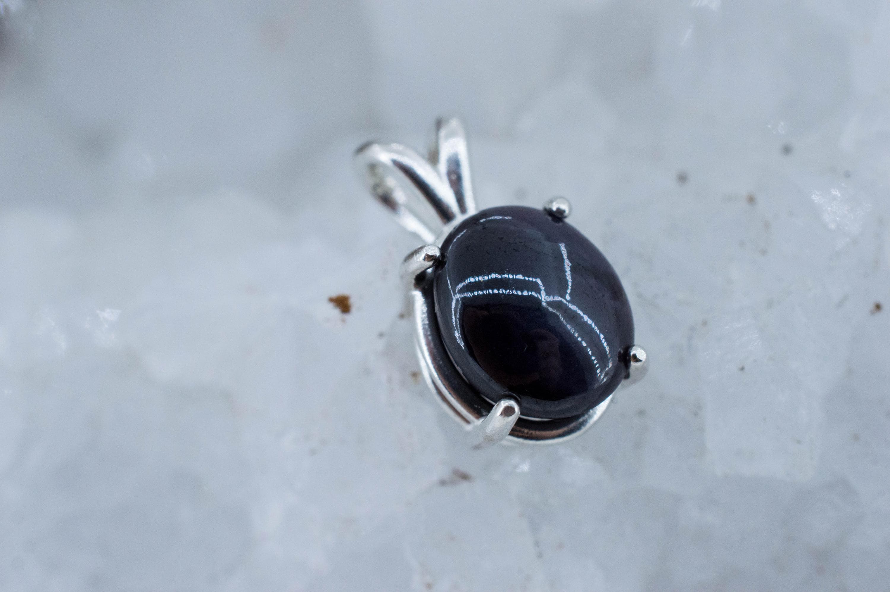 Star Spinel Pendant; Natural Untreated Sri Lanka Spinel; 5.160cts