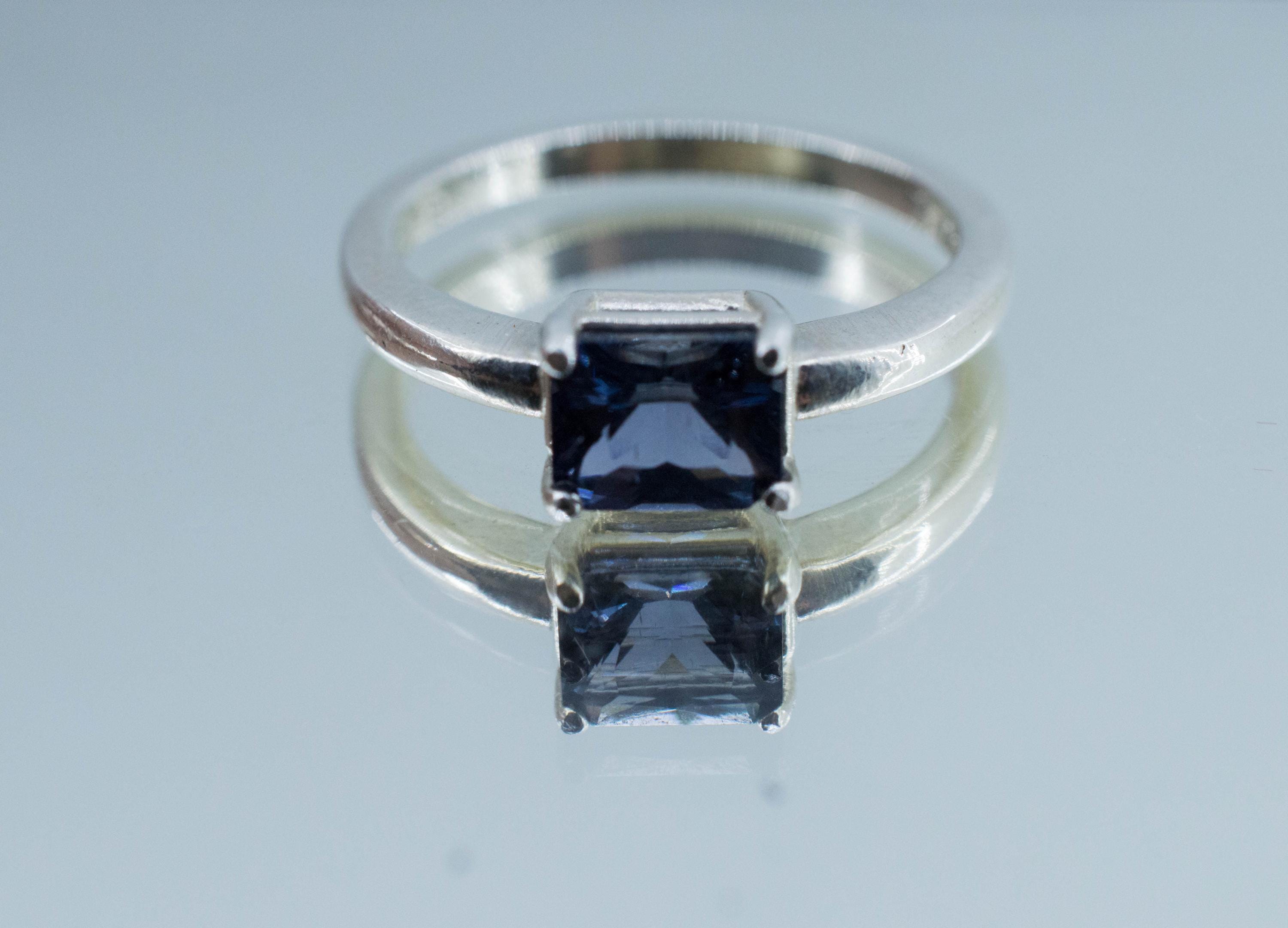 Color Change Spinel Ring, Natural Untreated Sri Lanka Spinel; 1.015cts