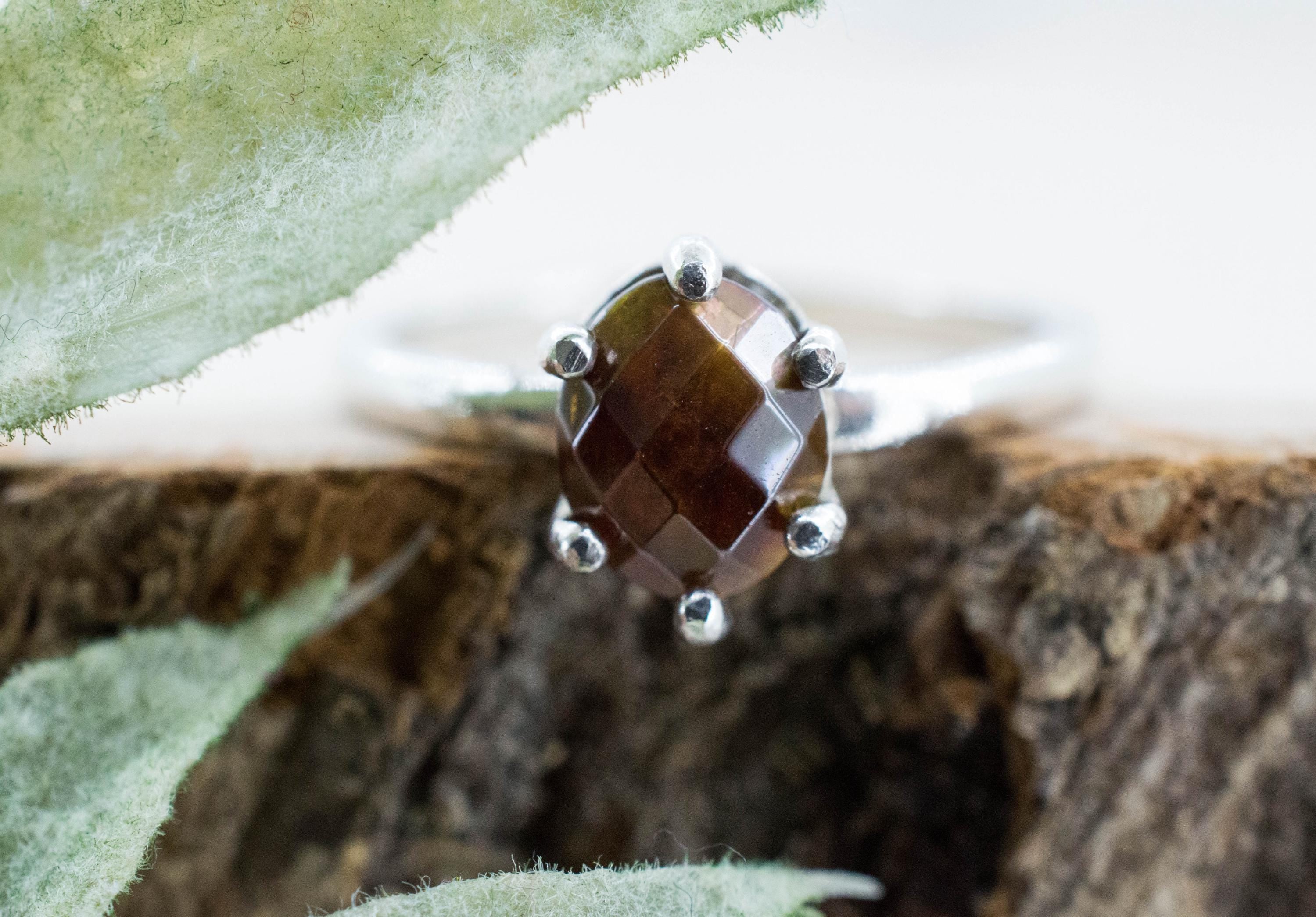 Rainbow Garnet Ring, Natural Untreated Japan Andradite Garnet; 2.070cts - Mark Oliver Gems