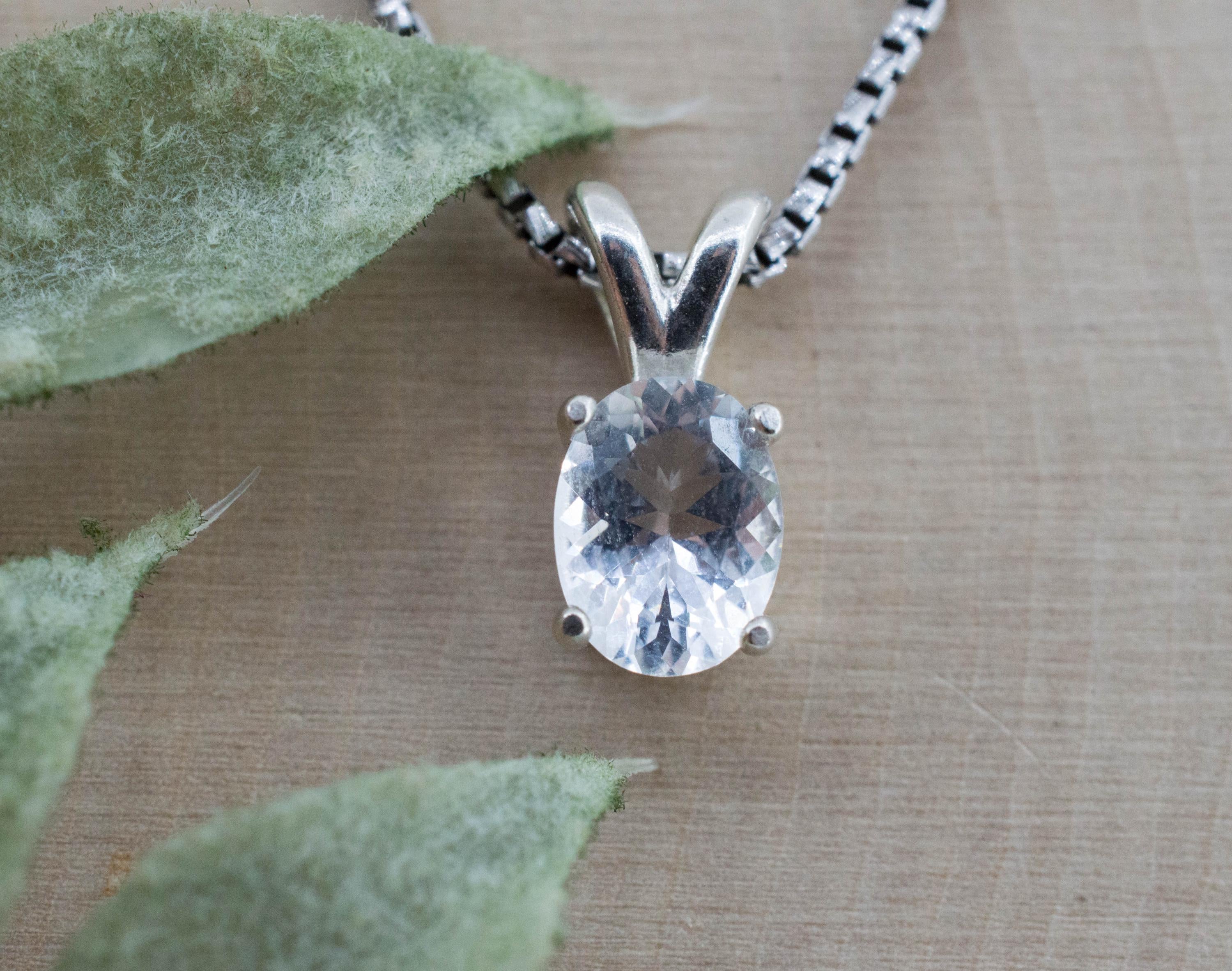 Petalite Pendant; Natural Untreated Brazil Petalite; 0.960cts