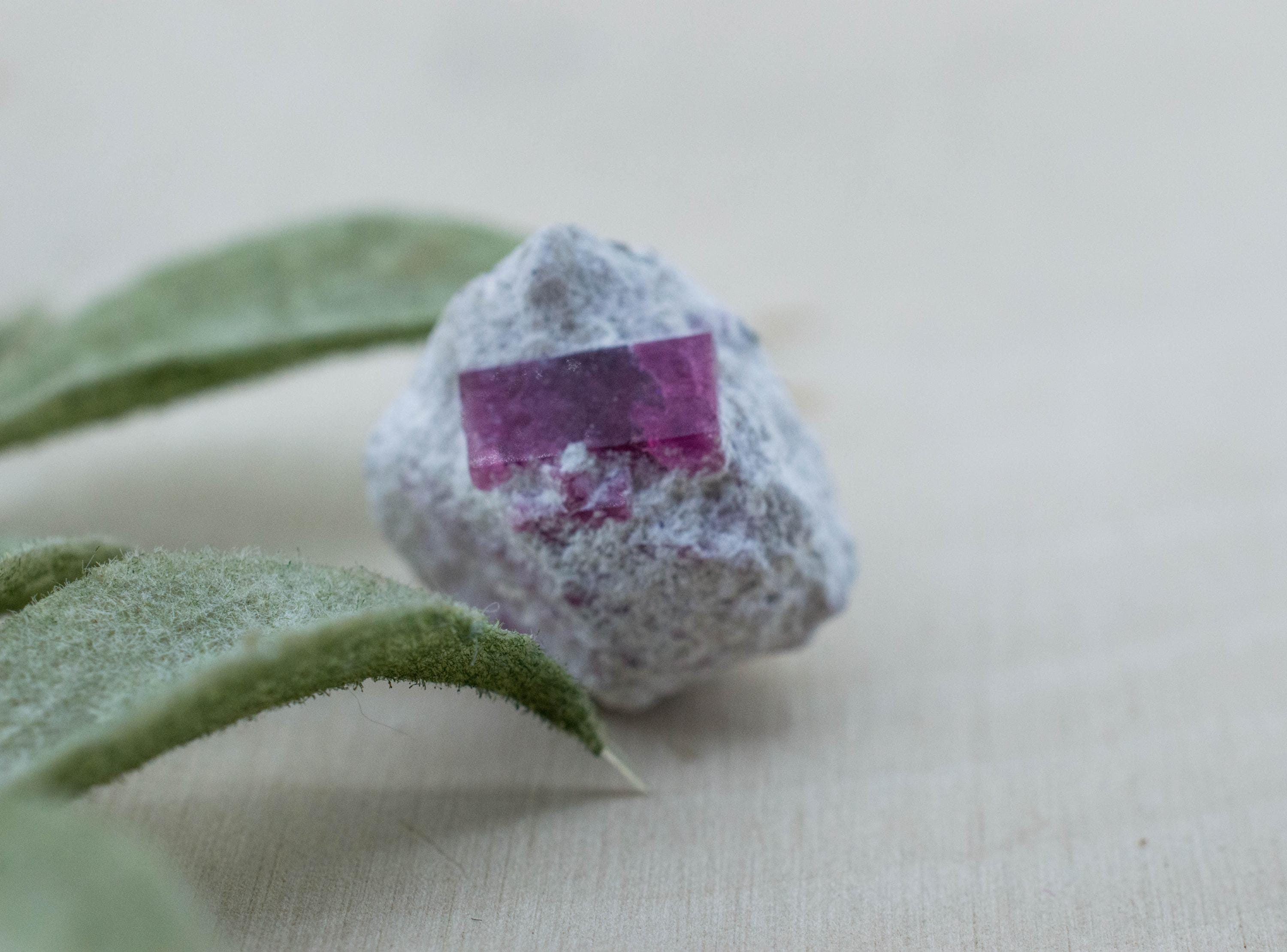 Red Beryl Mineral Specimen; Natural Untreated USA Bixbite; 11.330cts
