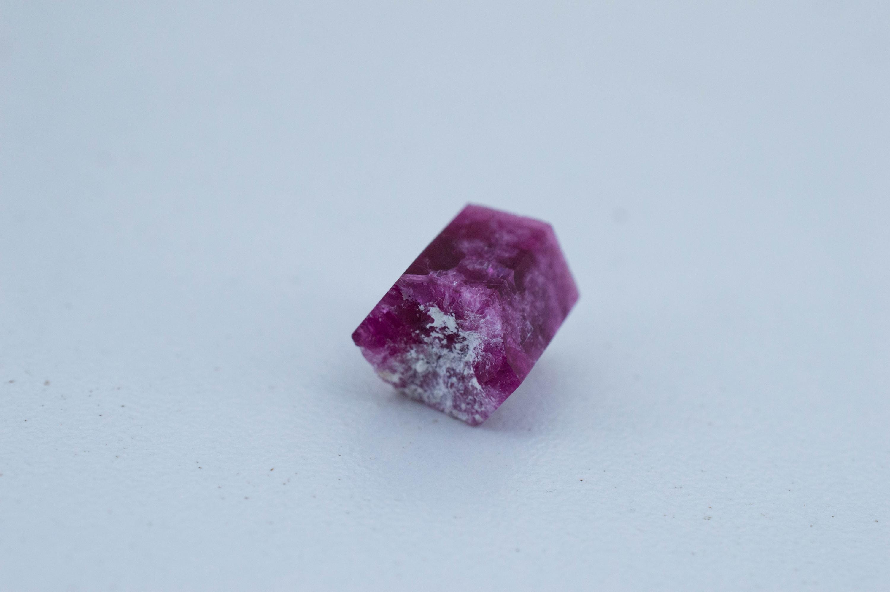 Red Beryl Mineral Specimen; Natural Untreated USA Bixbite; 7.655cts