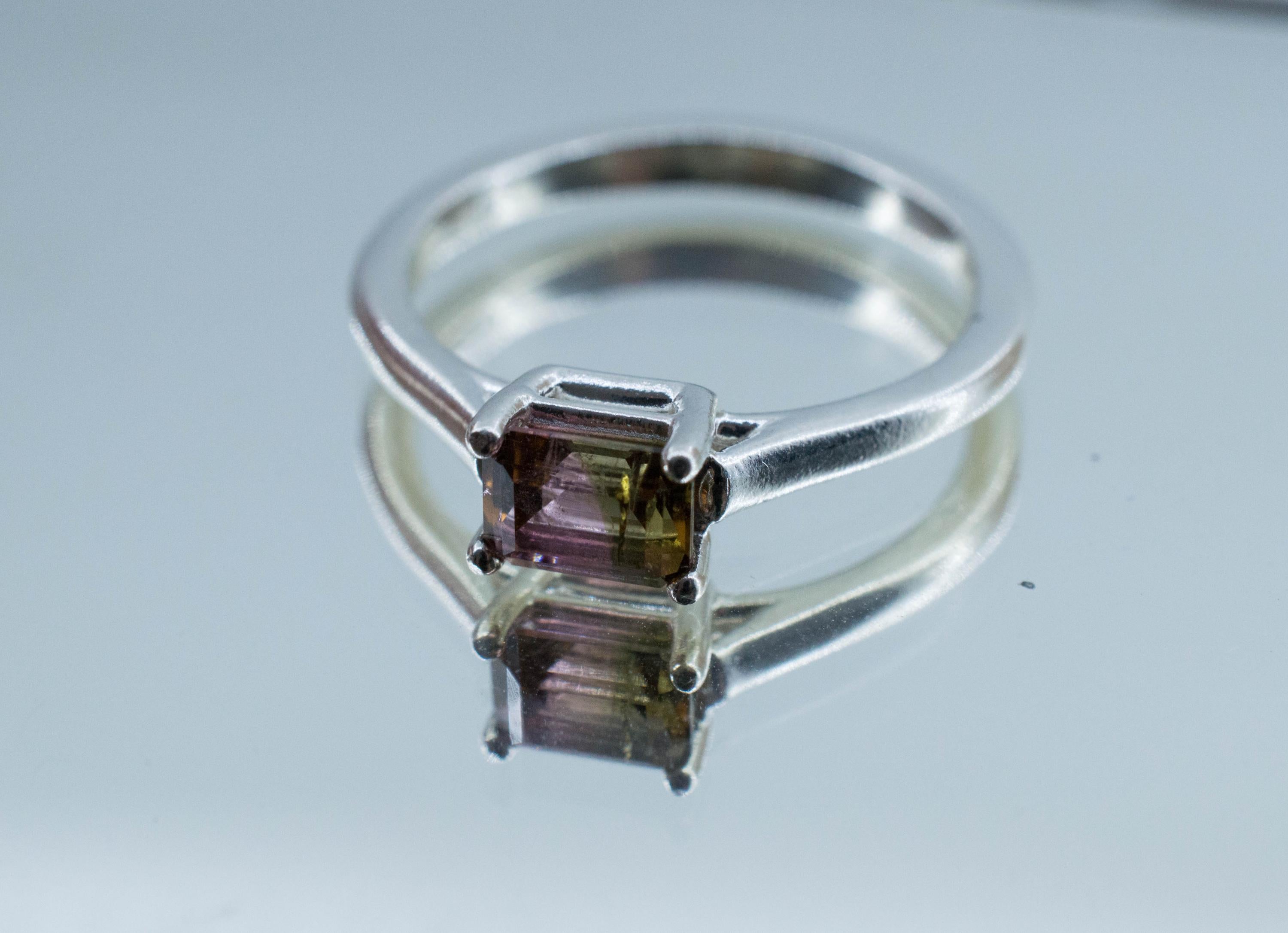 Watermelon Tourmaline Ring, Natural Untreated San Diego Tourmaline; 0.685cts