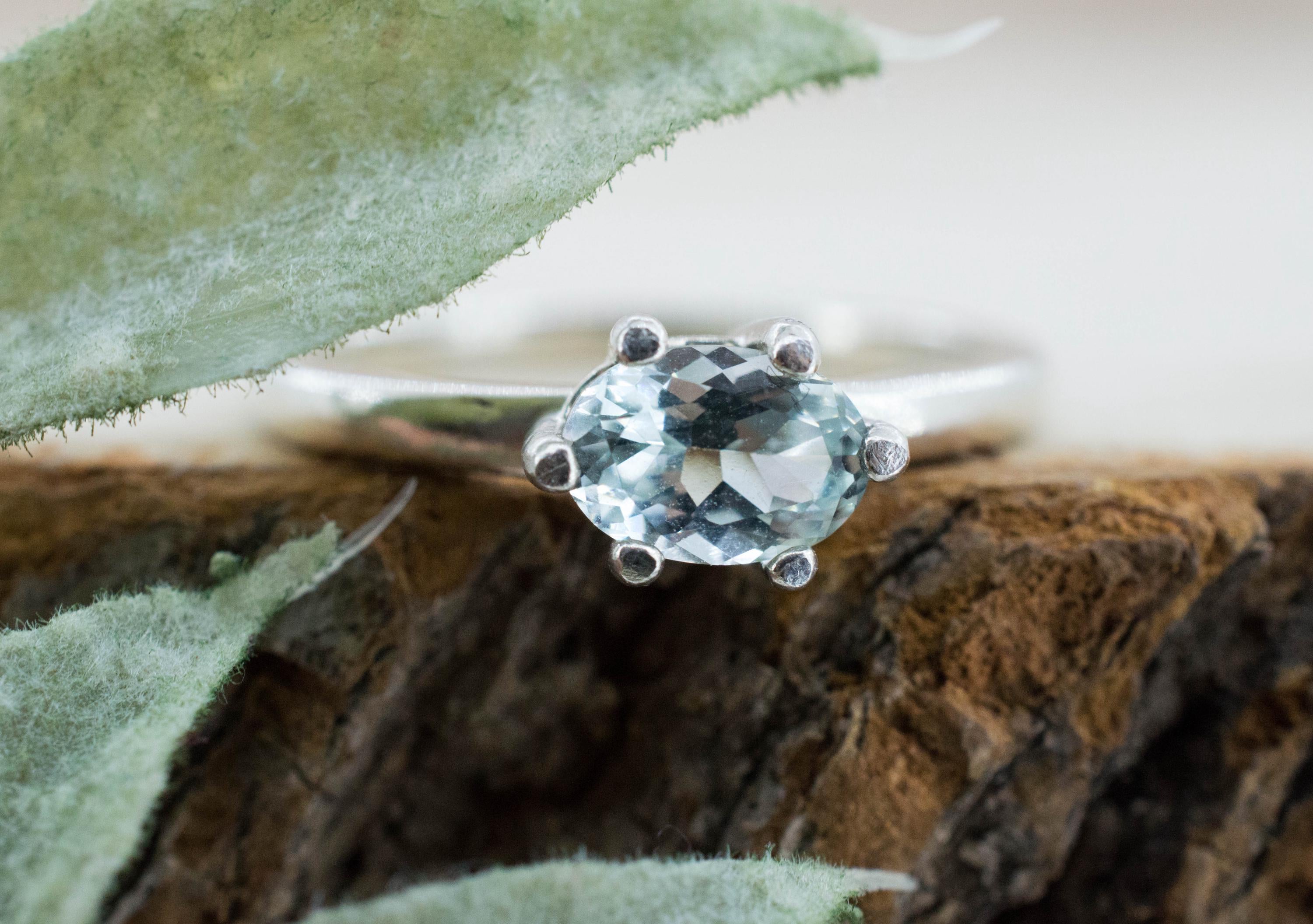 Tourmaline Ring, Natural Untreated San Diego Green Tourmaline; 0.690cts