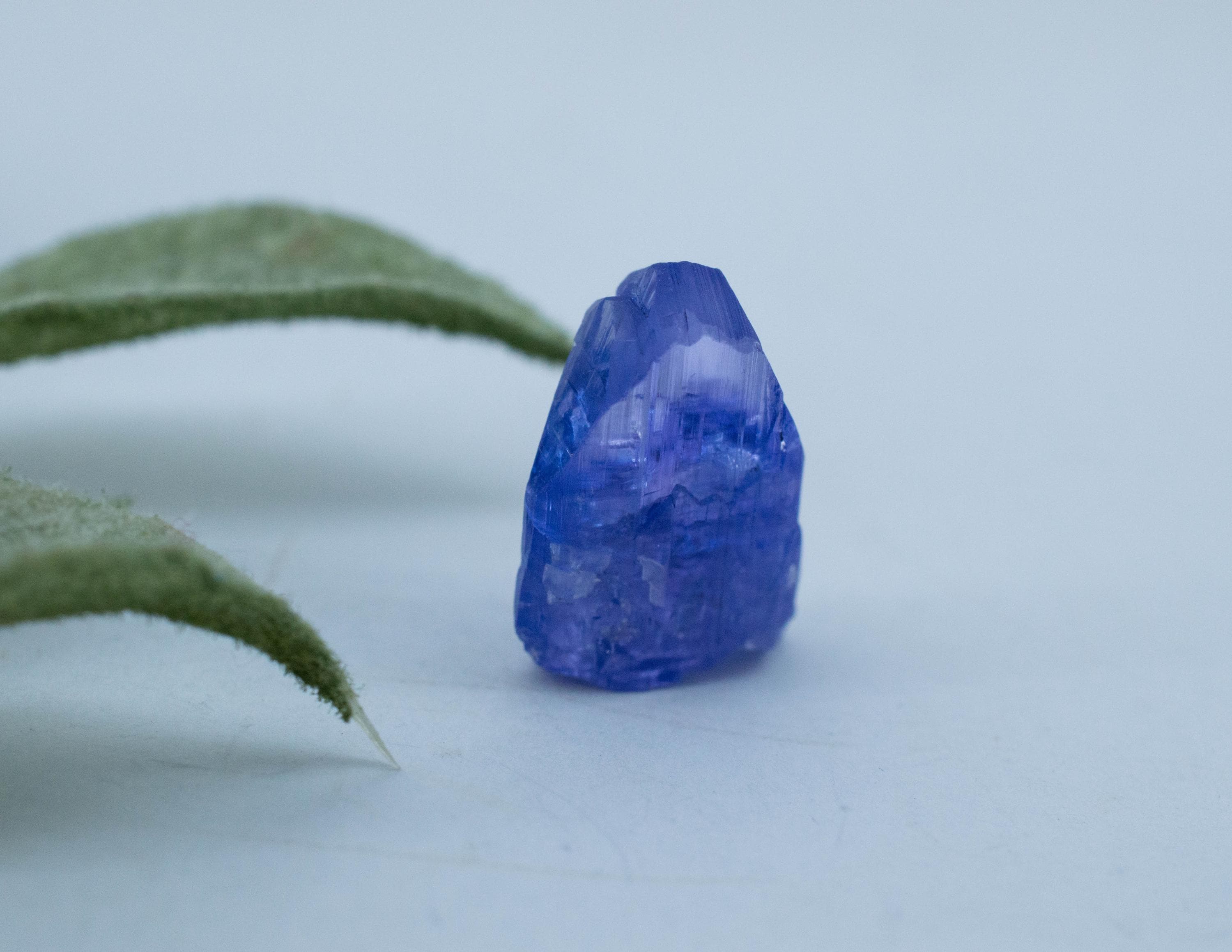 Tanzanite Crystal; Natural Untreated Tanzania Raw Tanzanite; 7.625cts