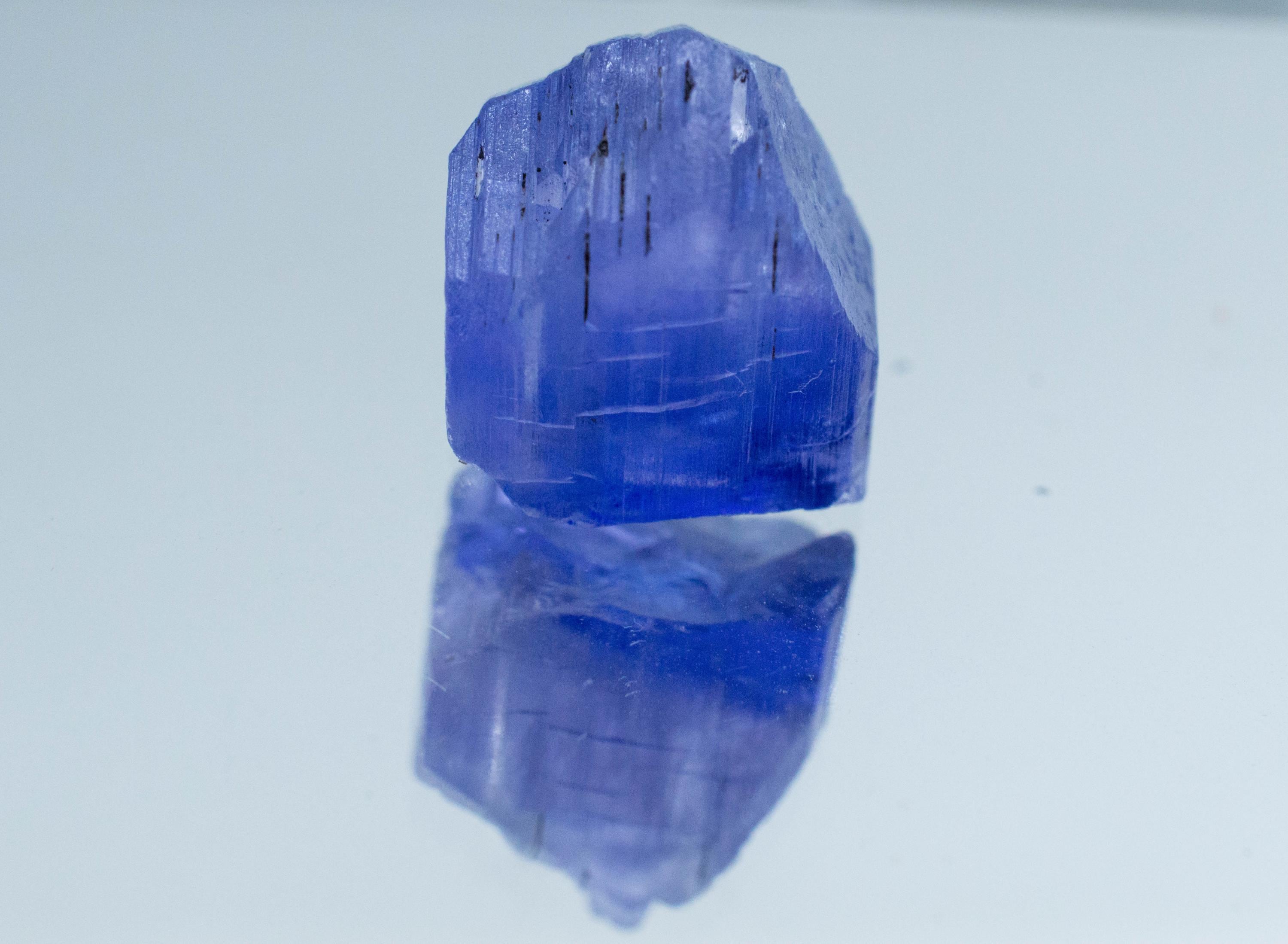 Tanzanite Crystal; Natural Untreated Tanzania Raw Tanzanite; 19.020cts