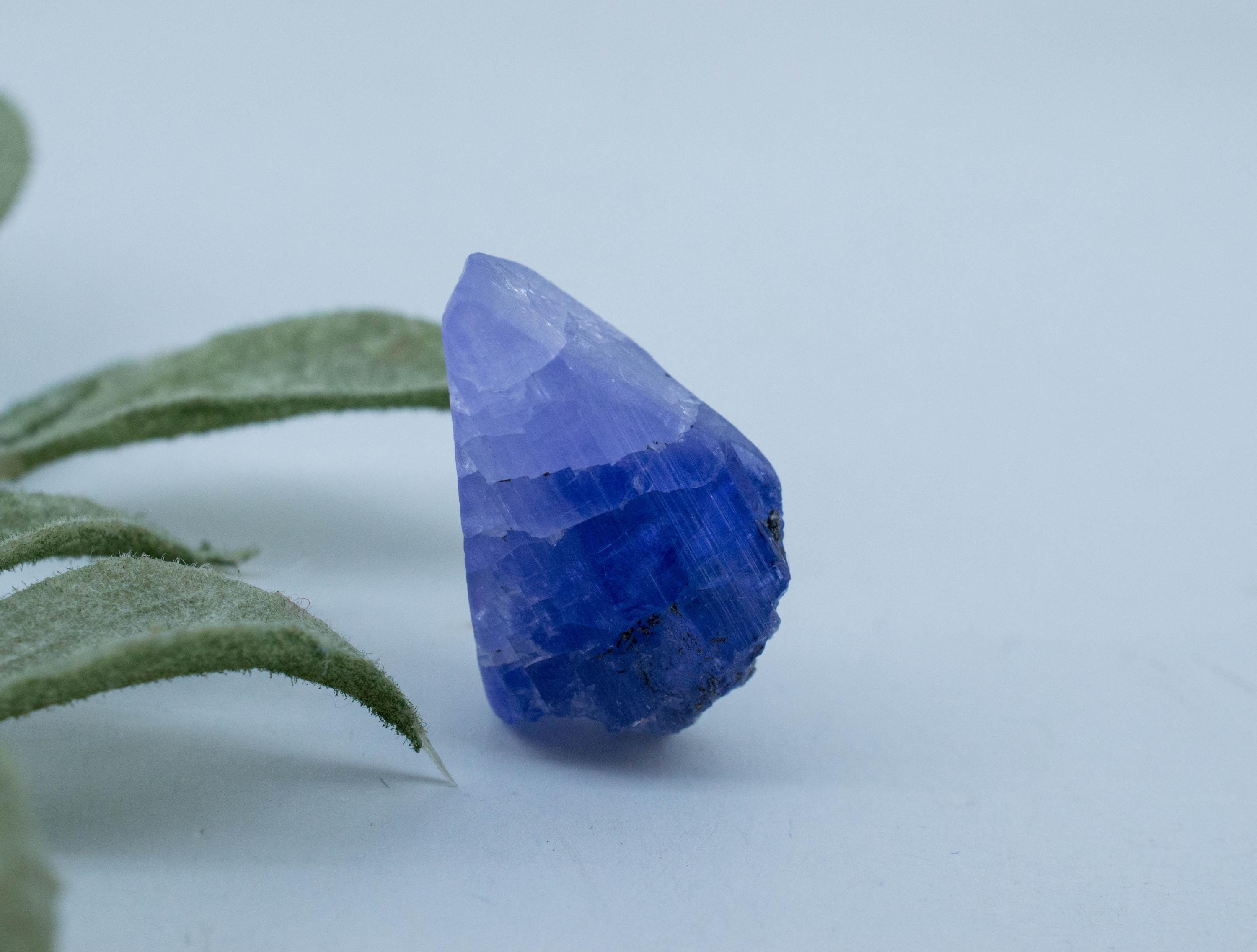 Tanzanite Crystal; Natural Untreated Tanzania Raw Tanzanite; 20.060cts