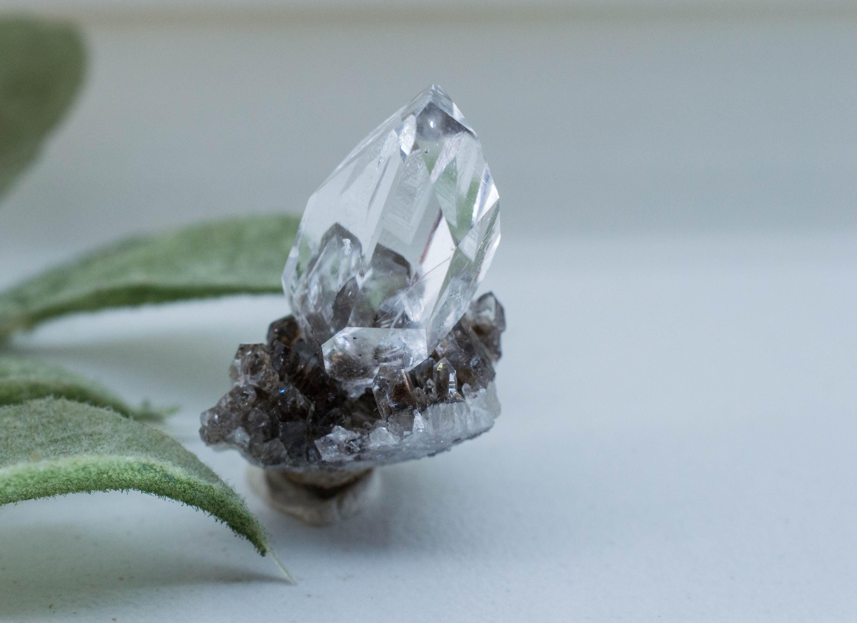 Herkimer Diamond Specimen; Natural Untreated New York Herkimer Quartz Crystal; 3.581 grams