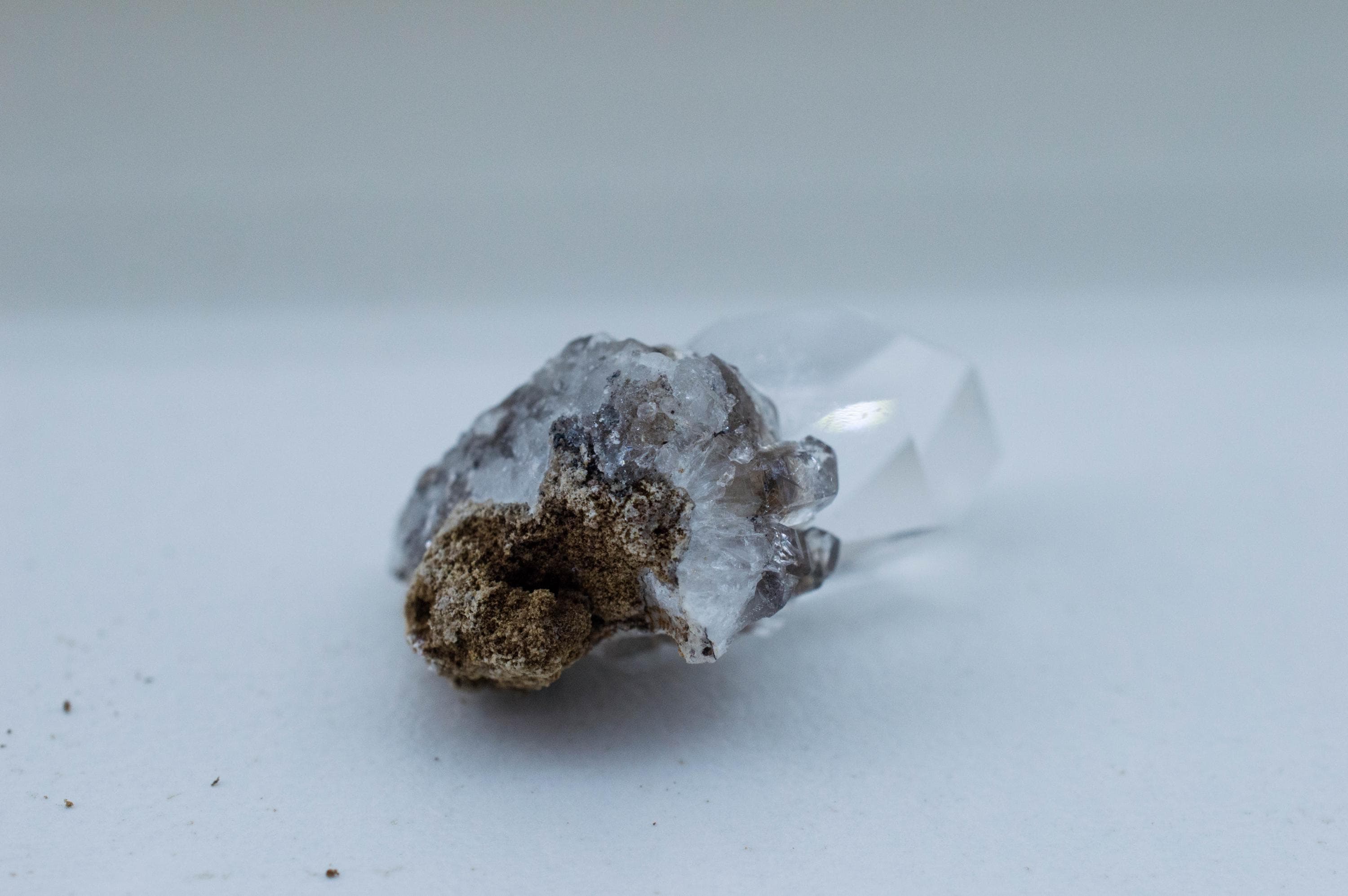 Herkimer Diamond Specimen; Natural Untreated New York Herkimer Quartz Crystal; 3.581 grams