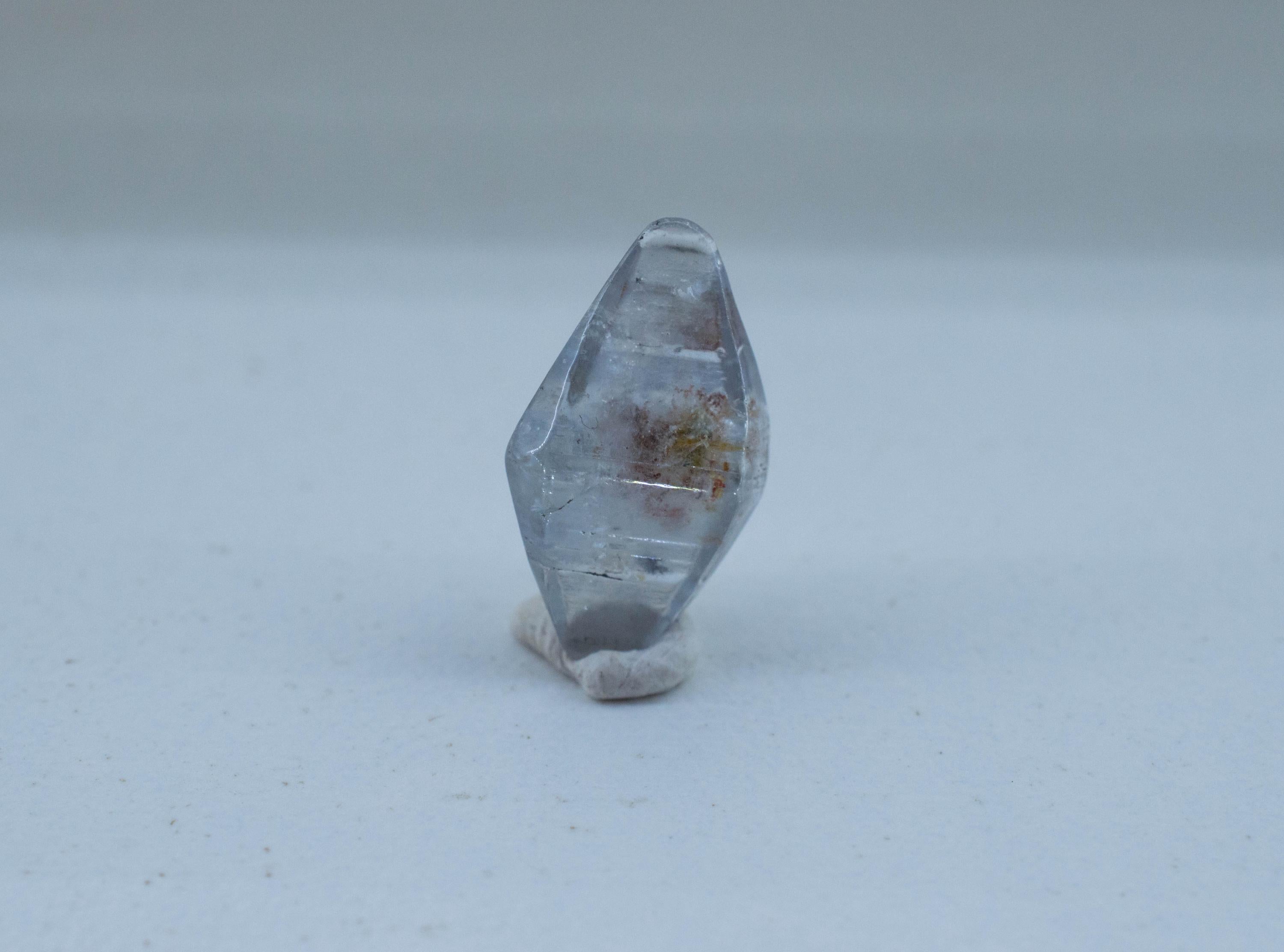 Blue Sapphire Specimen; Natural Untreated Sri Lanka Dogtooth Sapphire Crystal; 6.390cts