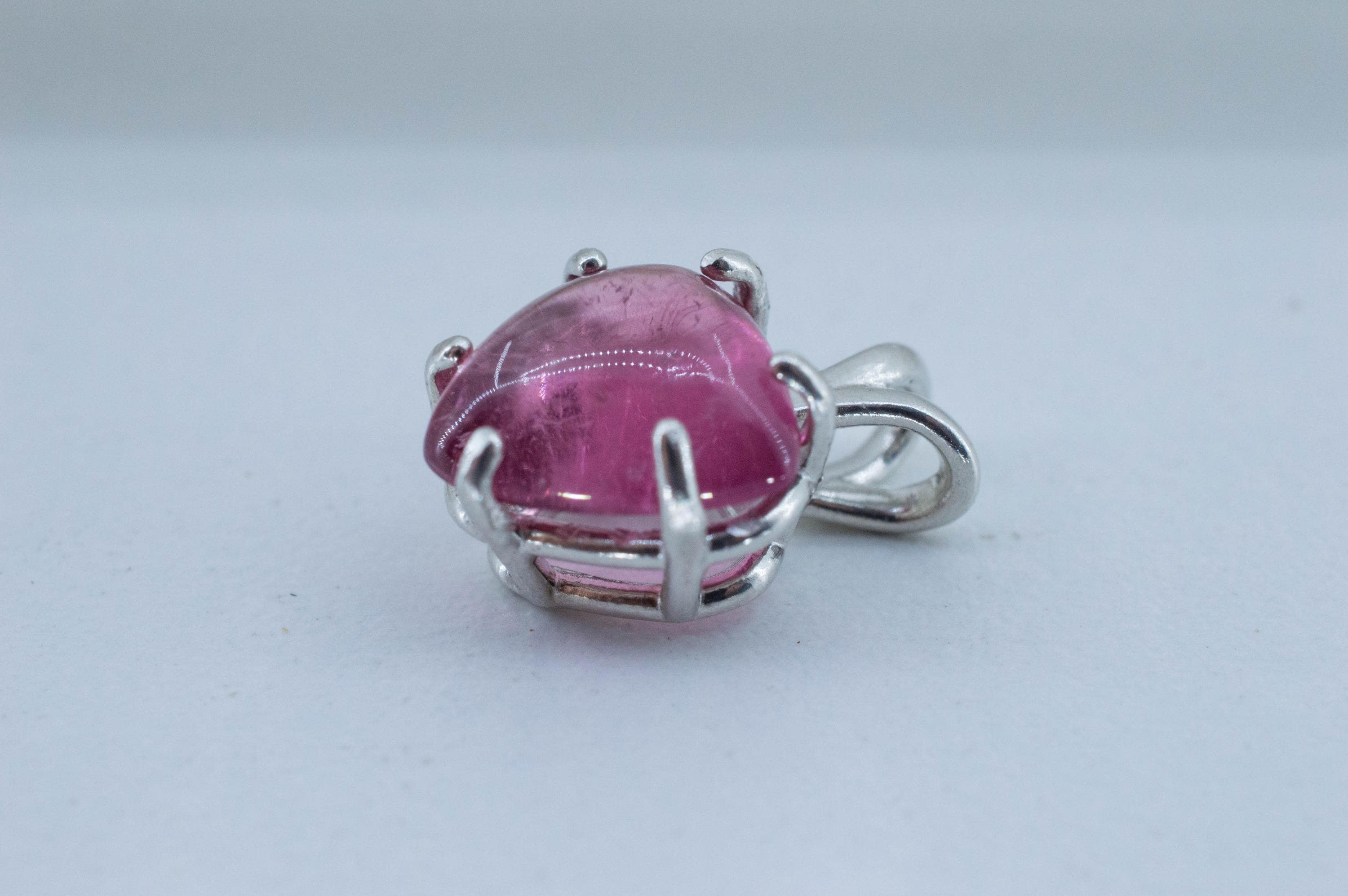 Pink Tourmaline Pendant, Natural Untreated San Diego Tourmaline; 4.770cts