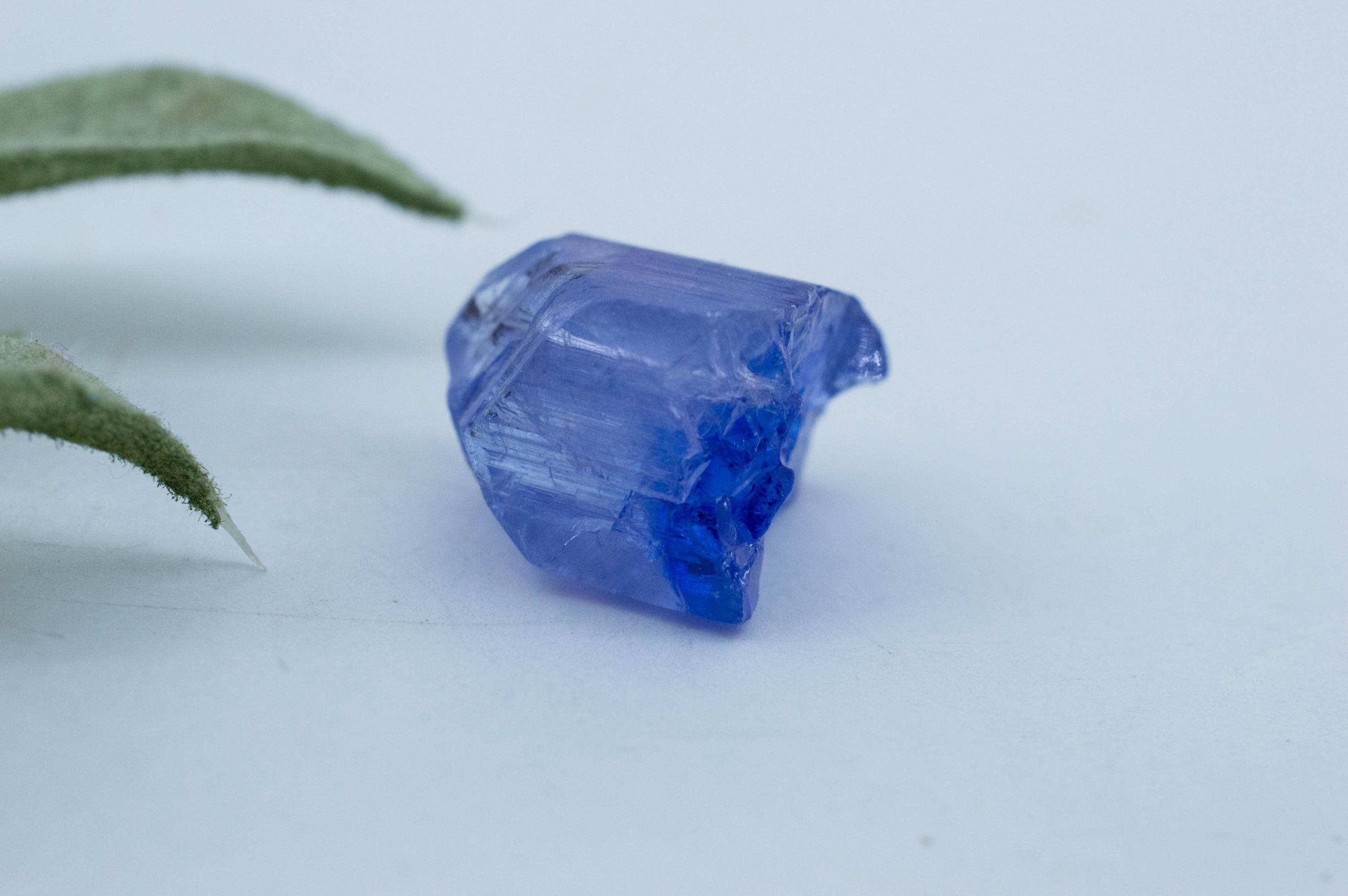 Tanzanite Crystal; Natural Untreated Tanzania Raw Tanzanite; 19.020cts