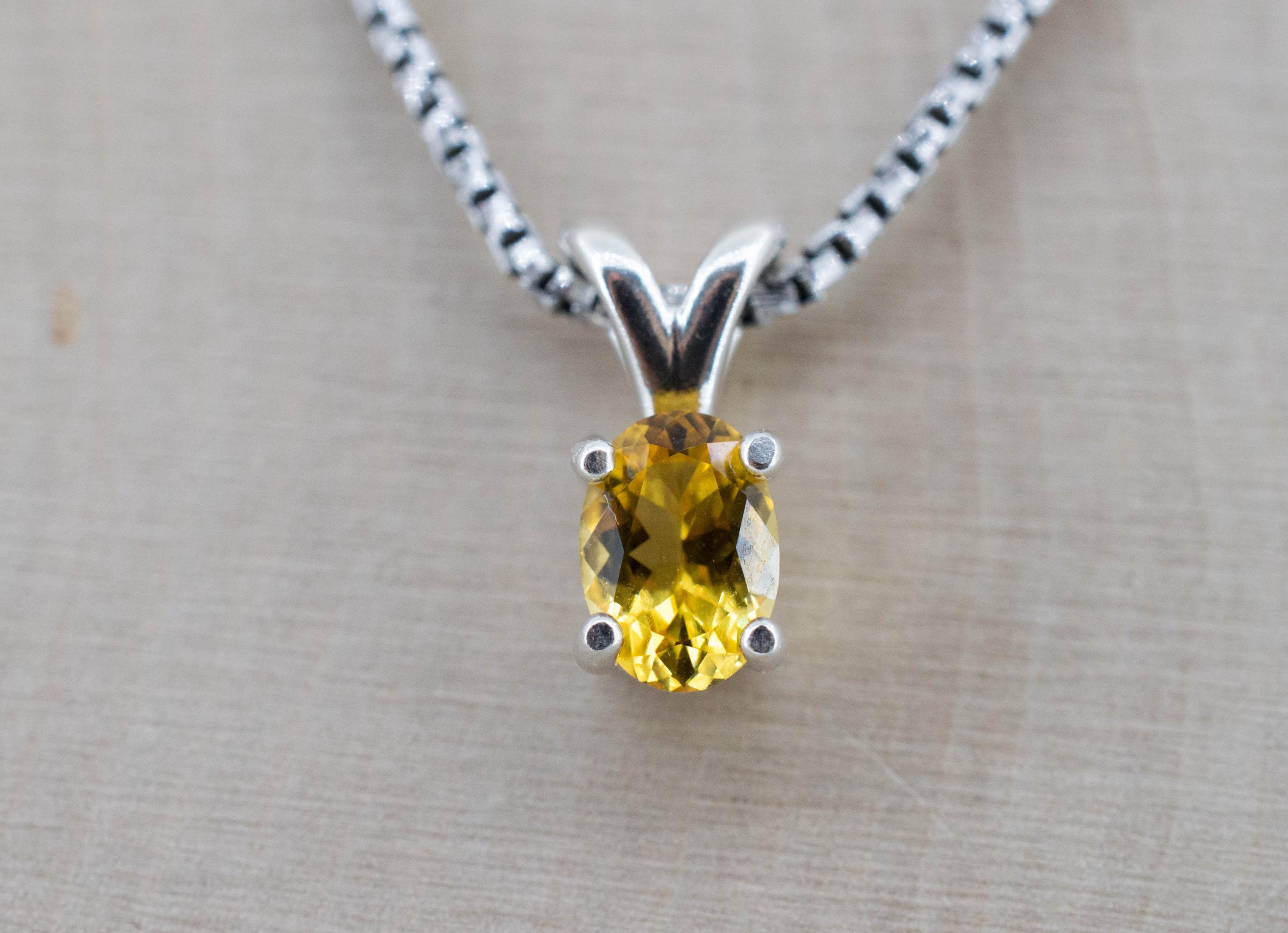 Heliodor Pendant, Natural Untreated Brazil Golden Beryl; 0.650cts