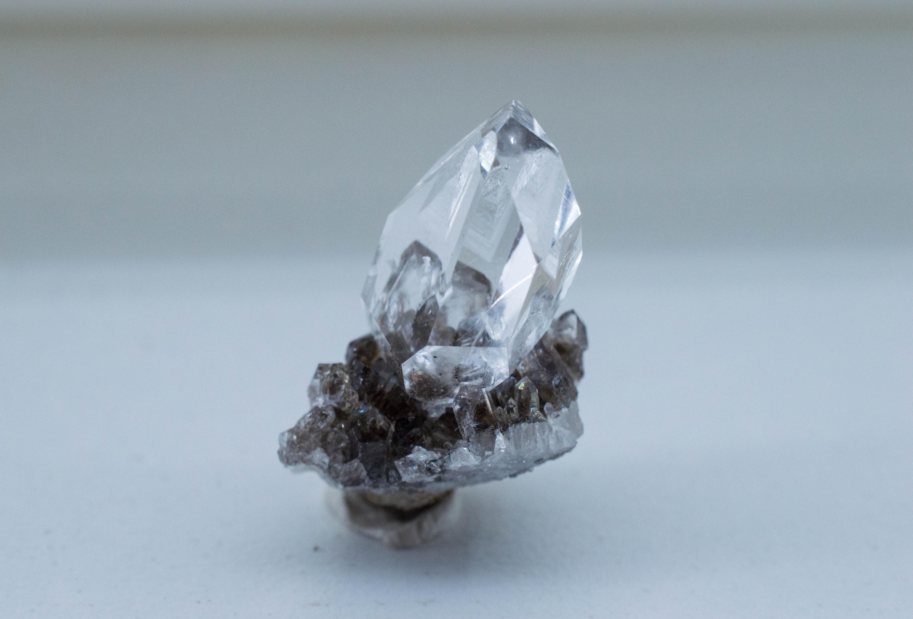 Herkimer Diamond Specimen; Natural Untreated New York Herkimer Quartz Crystal; 3.581 grams