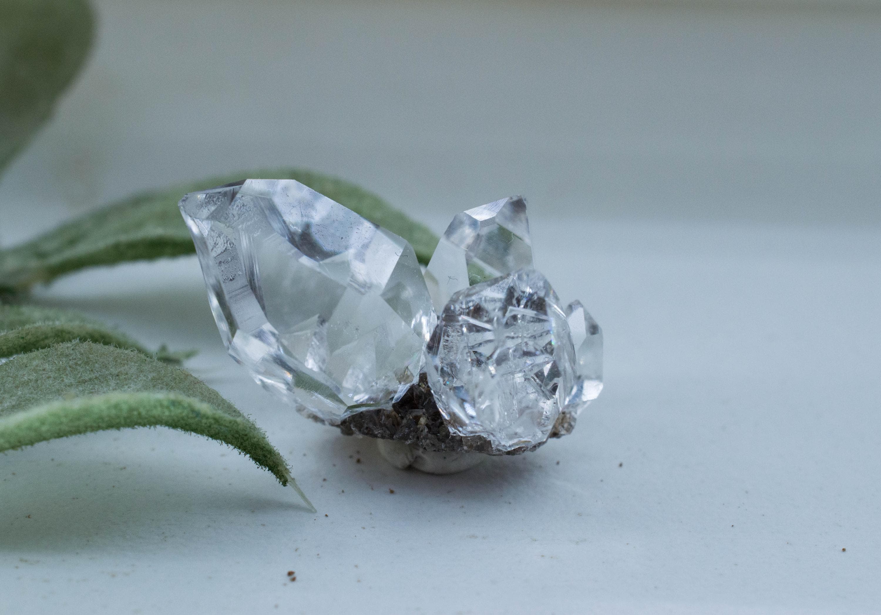 Herkimer Diamond Specimen; Natural Untreated New York Herkimer Quartz Crystal; 5.225 grams
