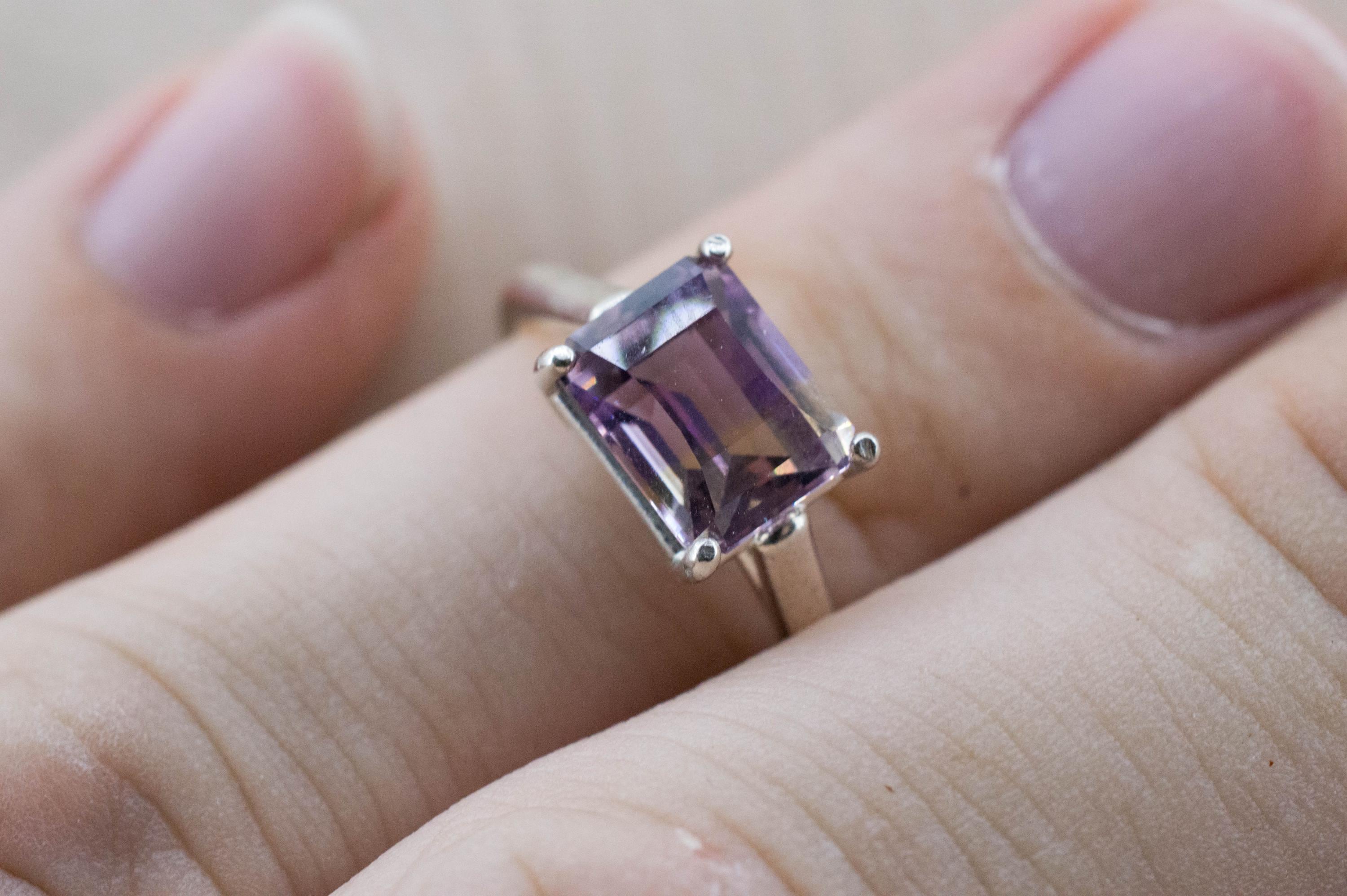 Ametrine Ring, Natural Untreated Bolivia Ametrine; 2.725cts