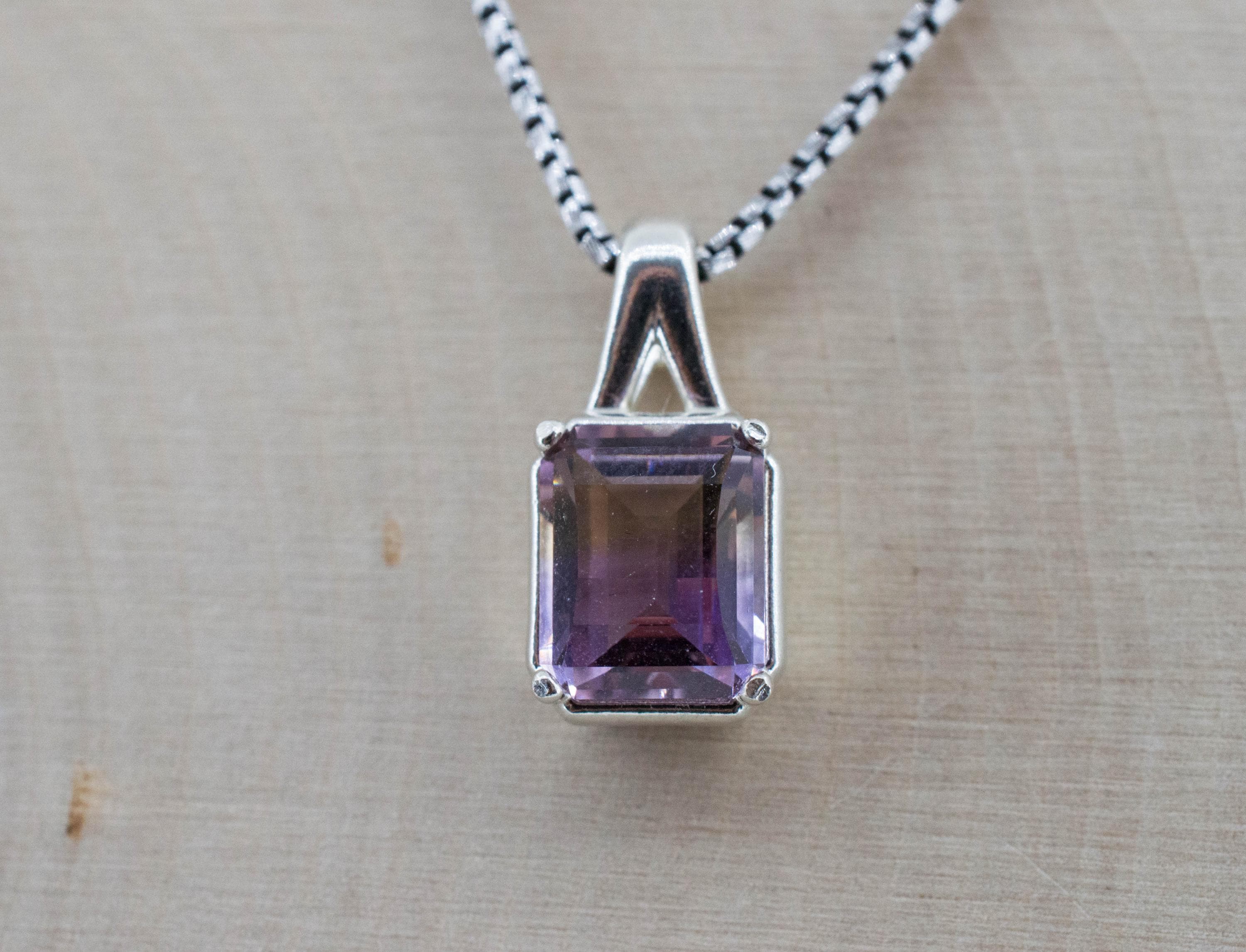 Ametrine Pendant; Natural Untreated Bolivia Ametrine; 2.530cts