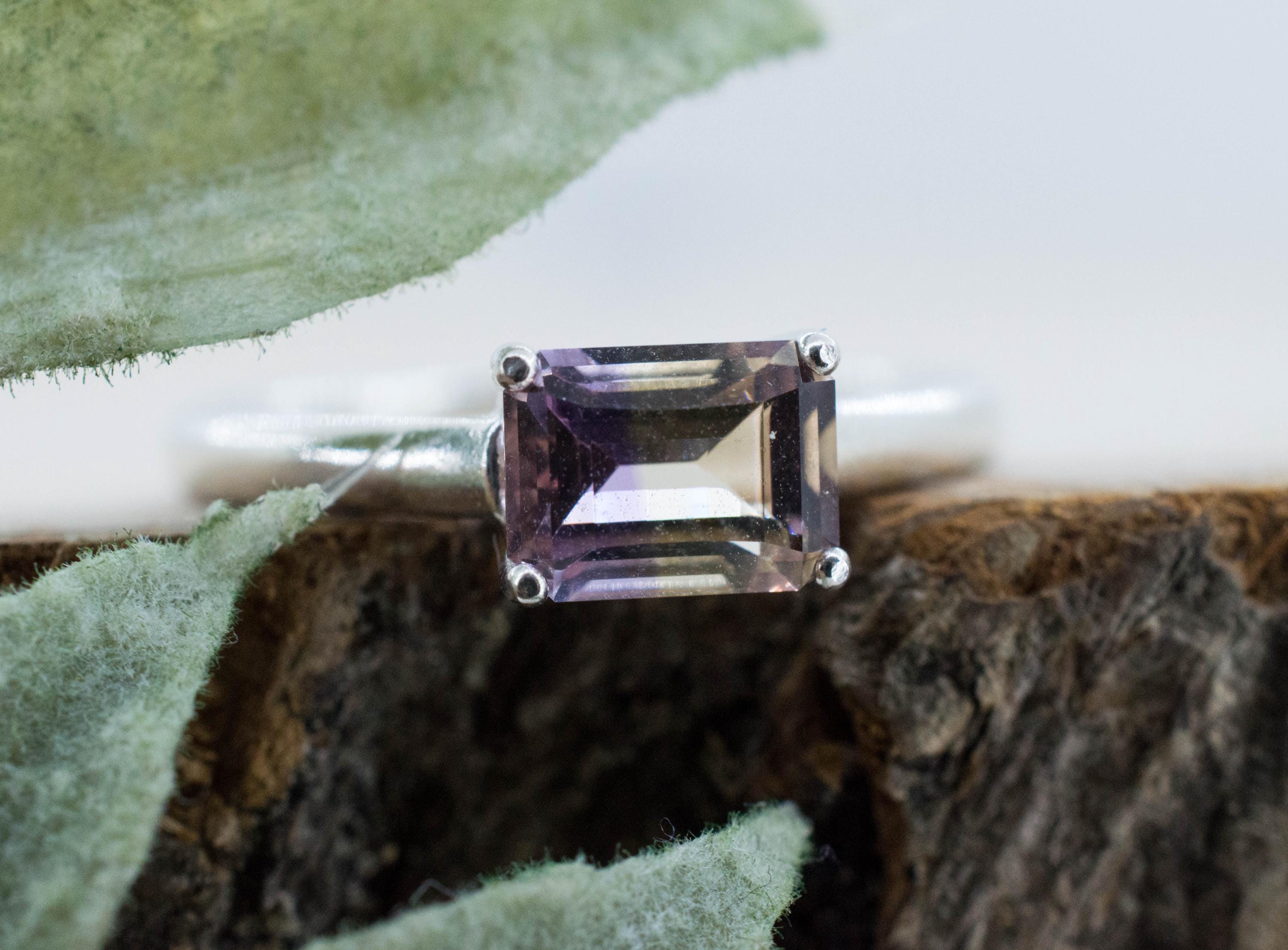 Ametrine Ring, Natural Untreated Bolivia Ametrine; 1.065cts