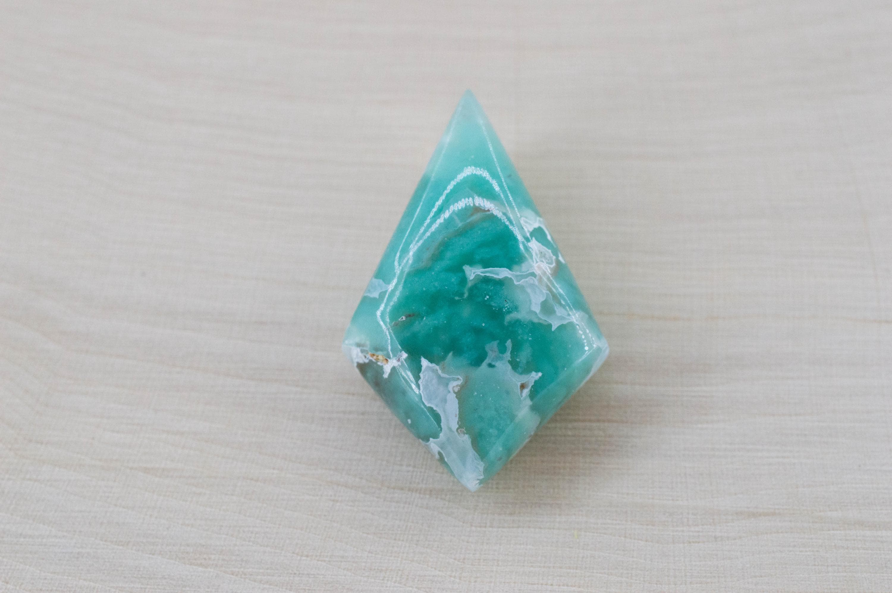 Aquaprase Gemstone; Natural Untreated African Aquaprase™; 24.030cts