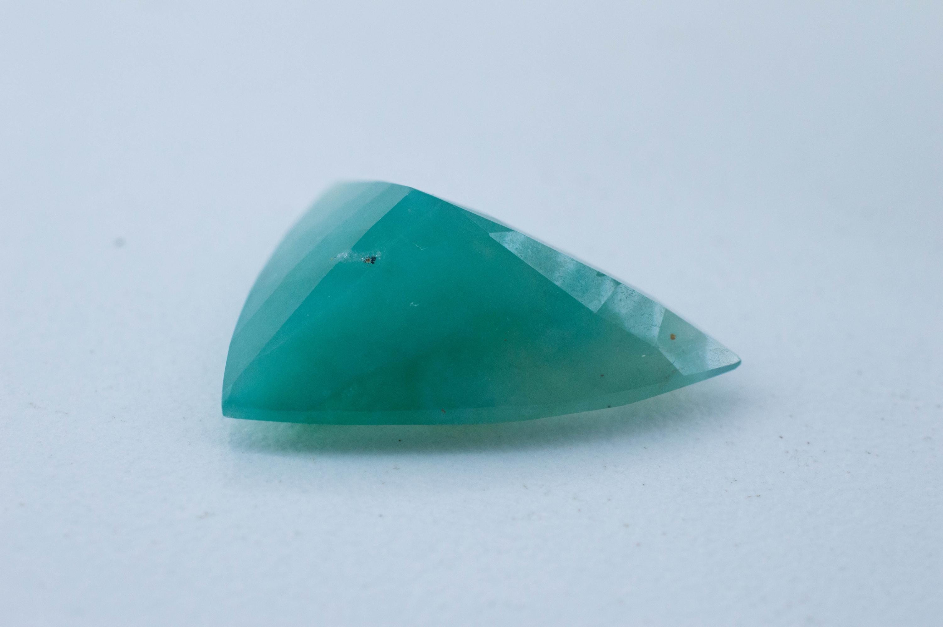 Aquaprase Gemstone; Natural Untreated African Aquaprase™; 14.290cts