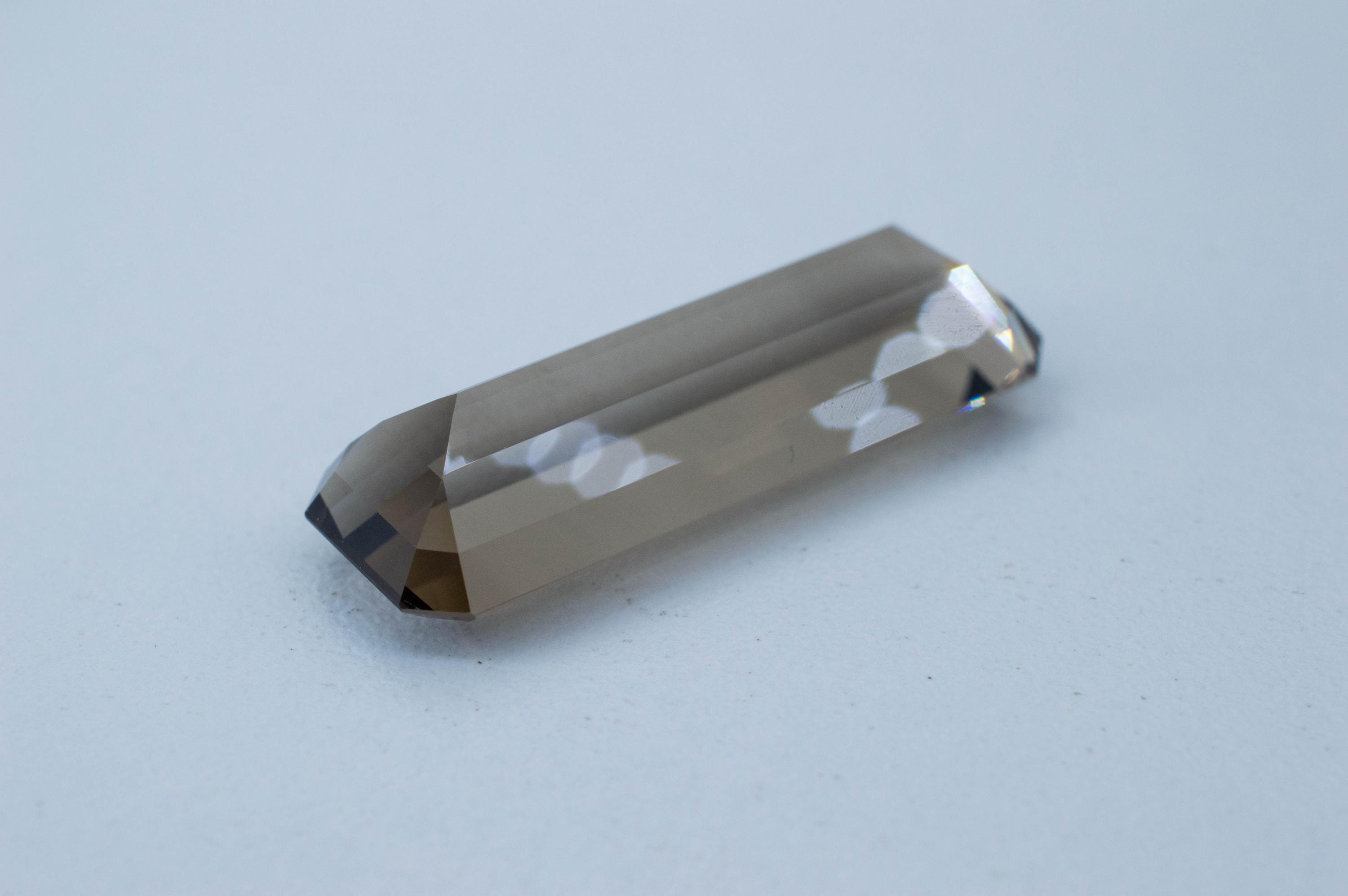 Smoky Quartz Gemstone; Natural Untreated Sri Lanka Quartz; 33.490cts