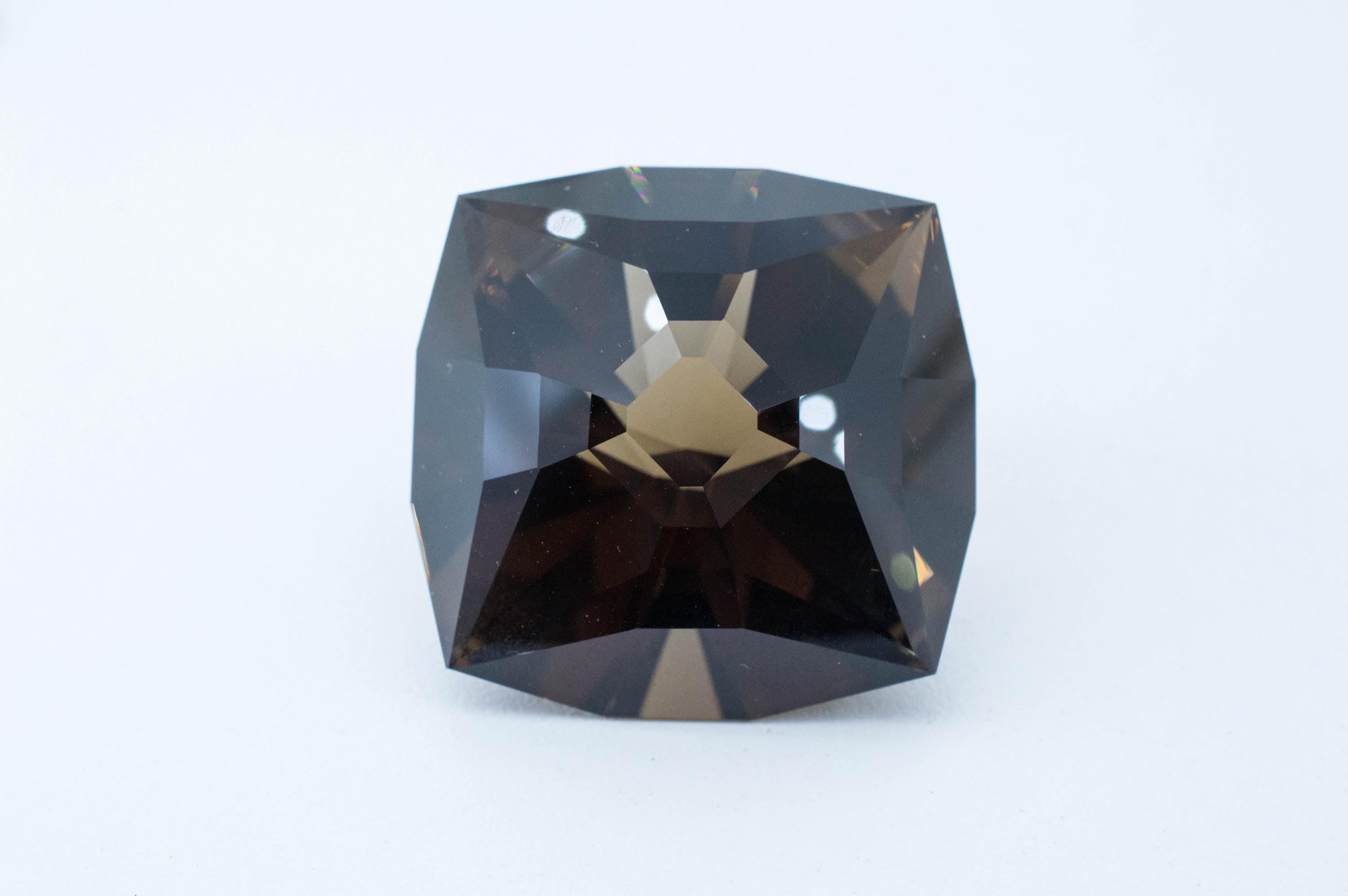Smoky Quartz Gemstone; Natural Untreated Sri Lanka Quartz; 233.360cts