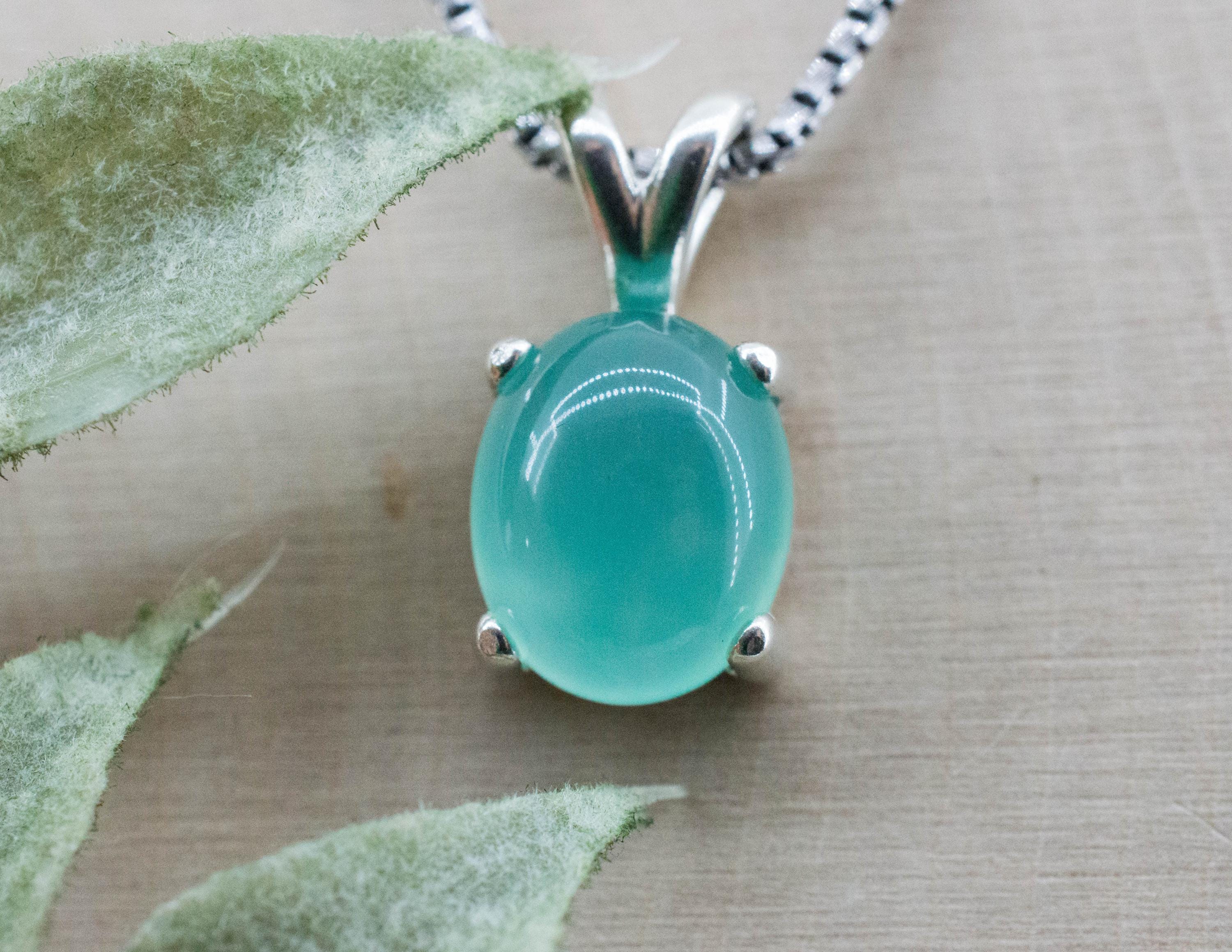 Aquaprase Pendant; Genuine Untreated African Aquaprase™; 3.695cts