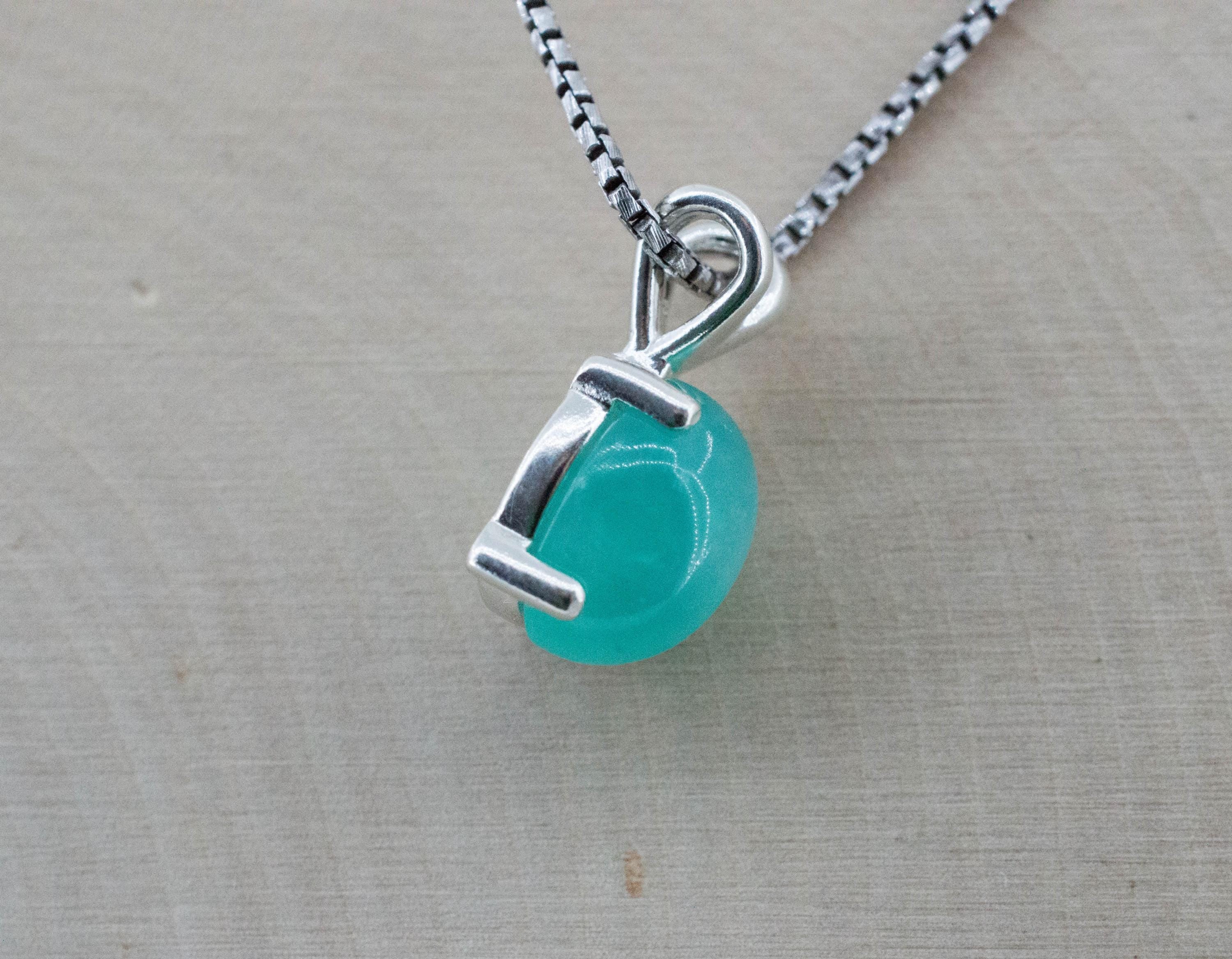 Aquaprase Pendant; Genuine Untreated African Aquaprase™; 4.490cts