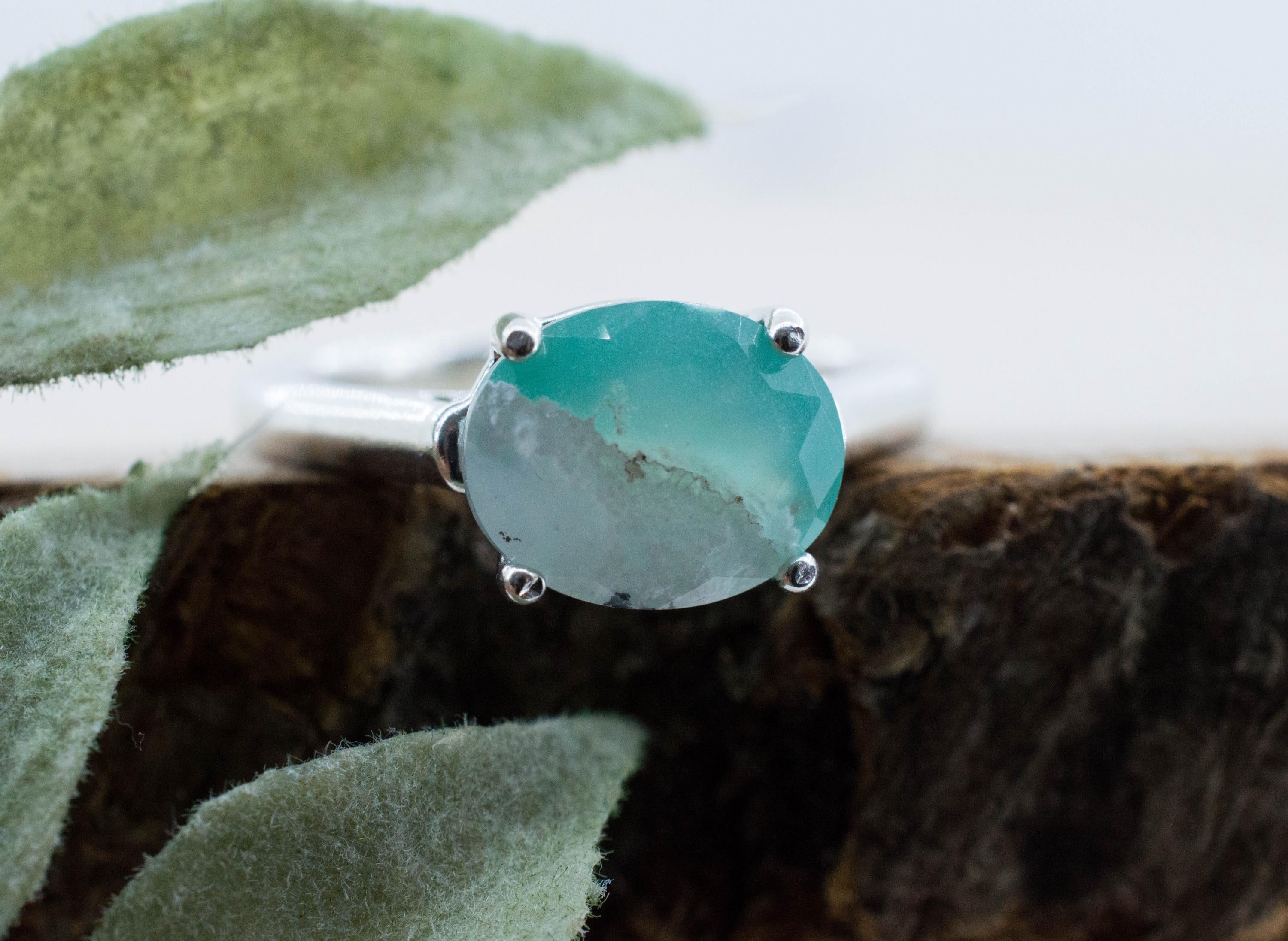 Aquaprase Ring, Natural Untreated African Aquaprase™; 2.260cts