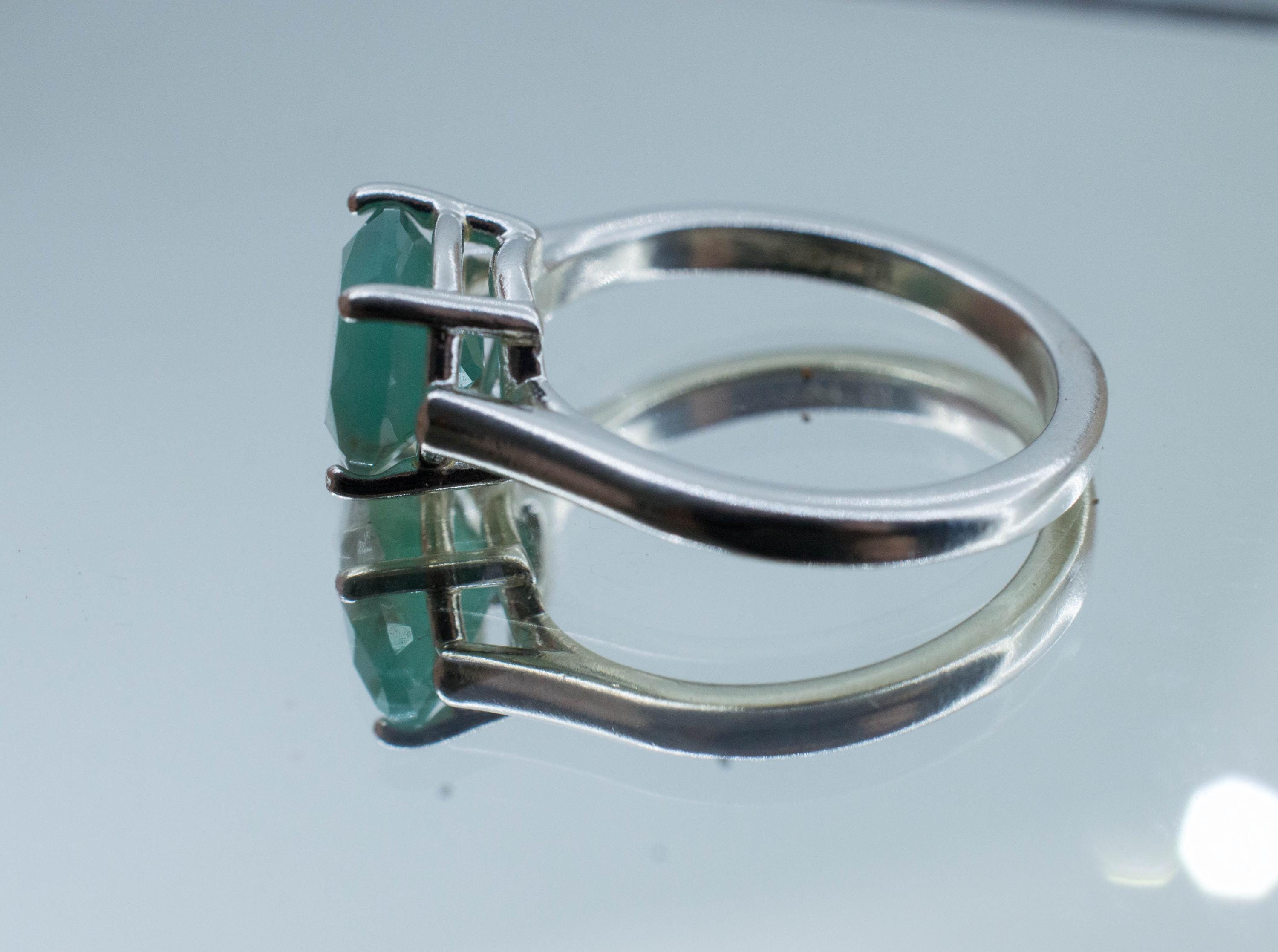Aquaprase Ring, Natural Untreated African Aquaprase™; 2.260cts