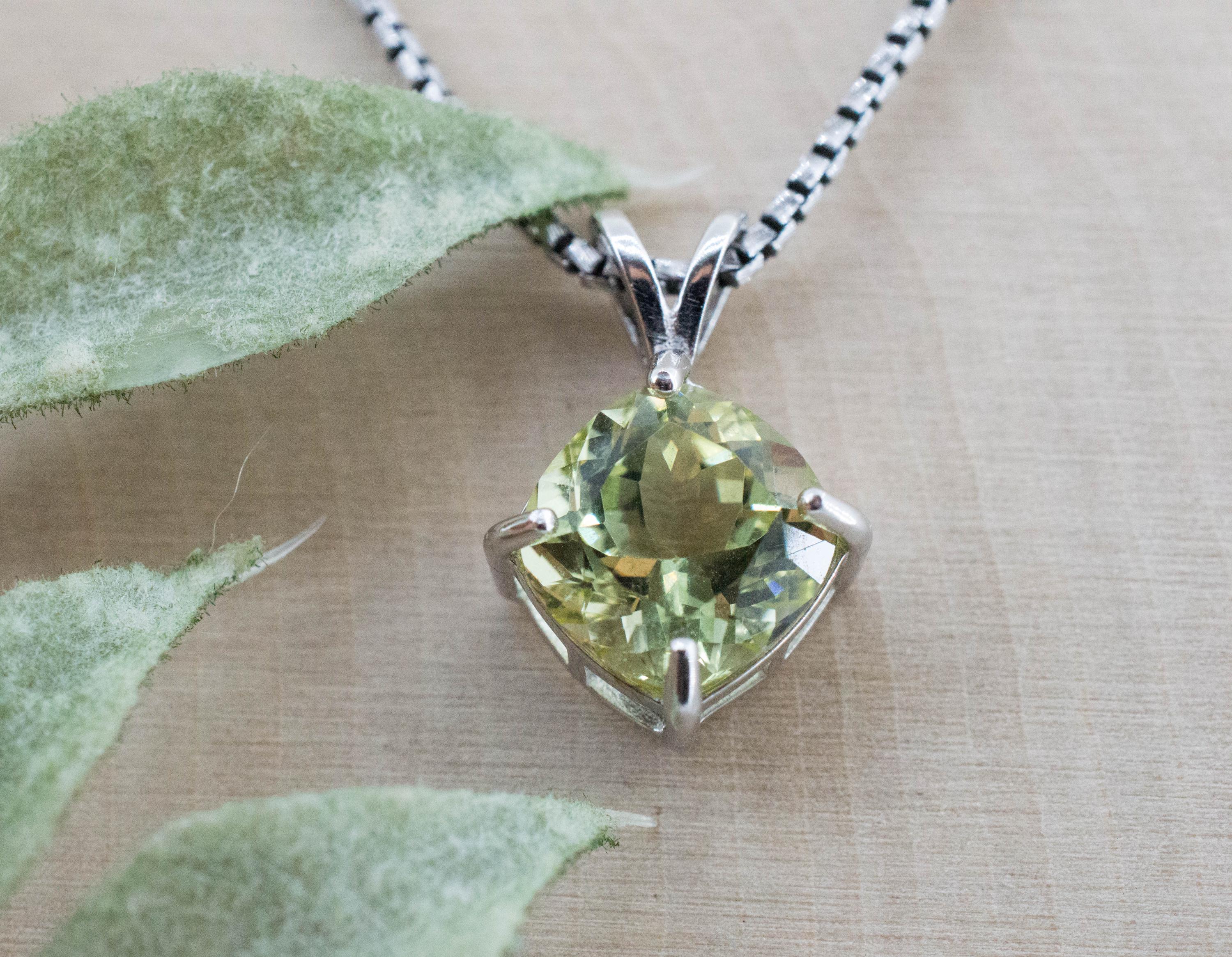 Yellow Apatite Pendant; Natural Untreated Mexico Apatite; 3.360cts